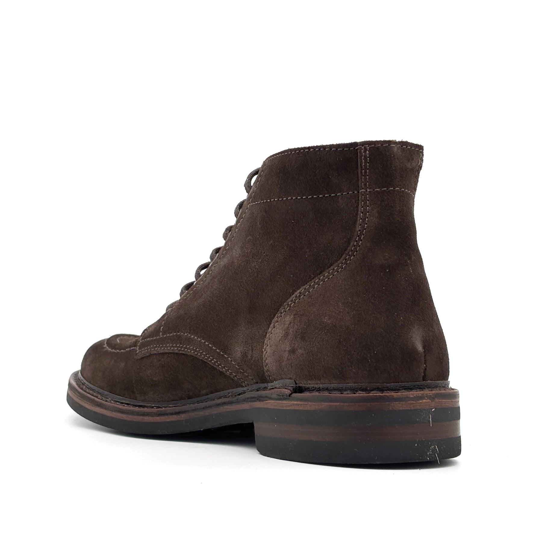 Nuvoflex Rubber Dark Chestnut Suede