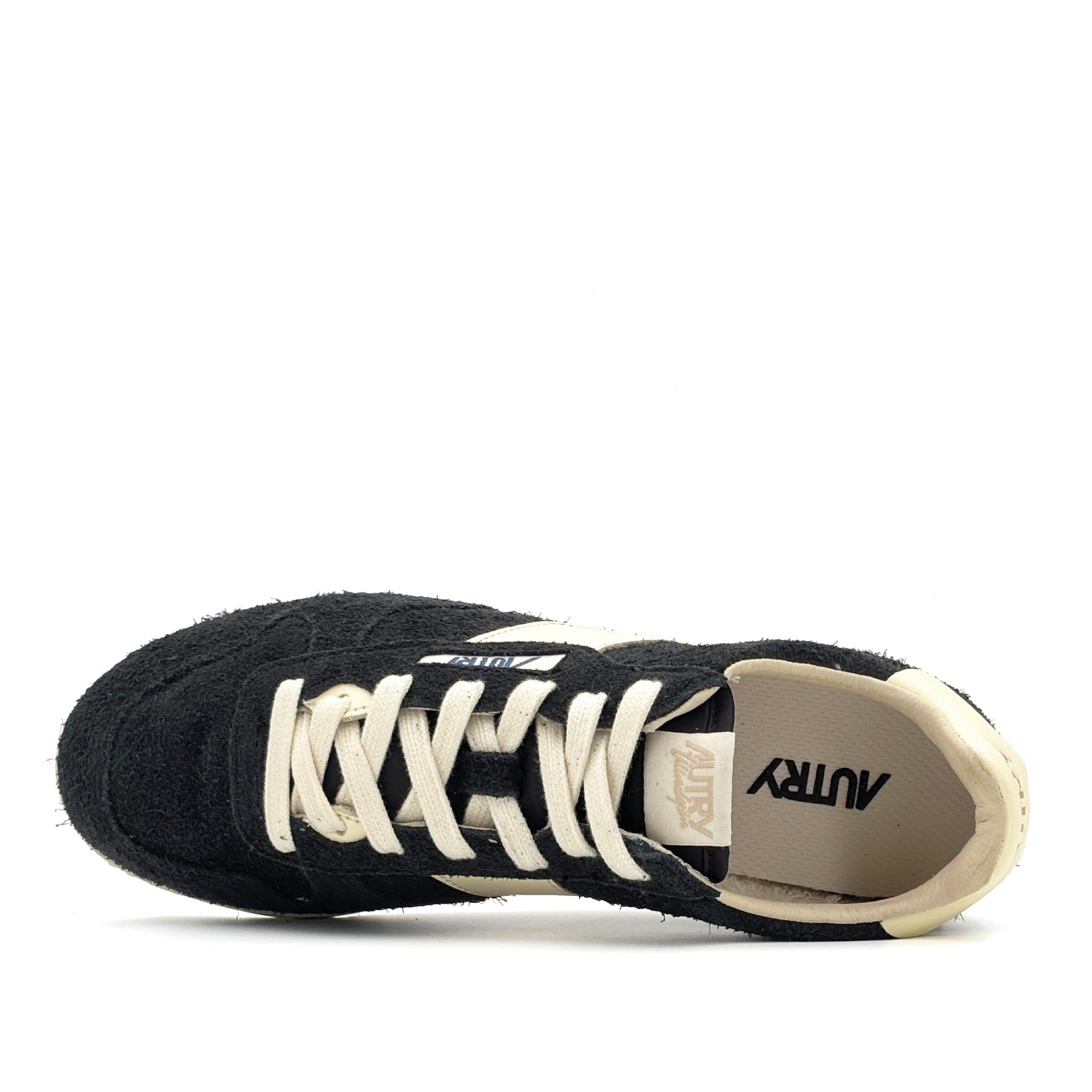 Windspin Low Women Suede Leather Black Rutabaga