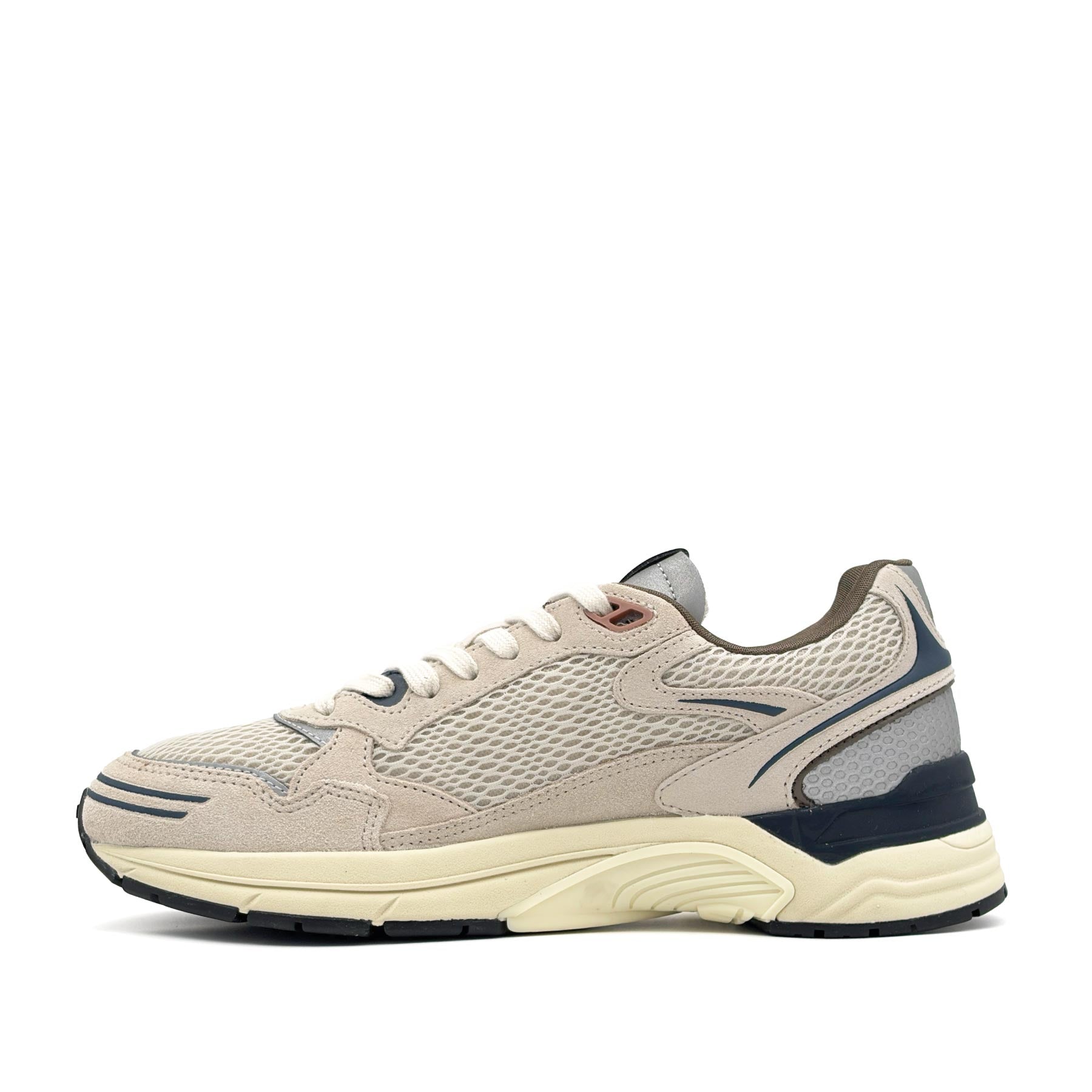 Hyperway Low Man Suede Mesh Act Sand Space Blue