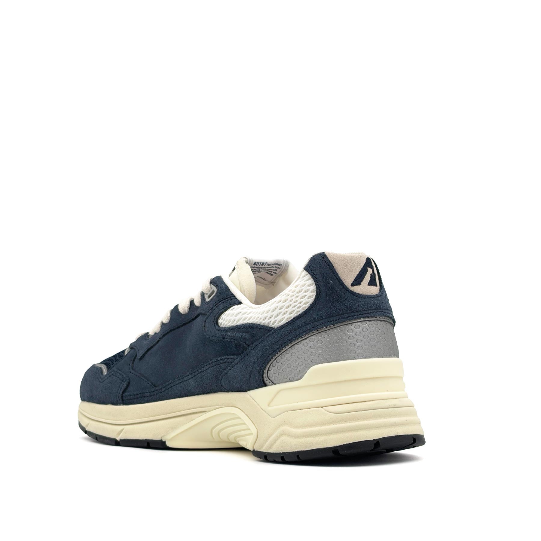 Hyperway Low Man Suede Mesh Bluette Silver