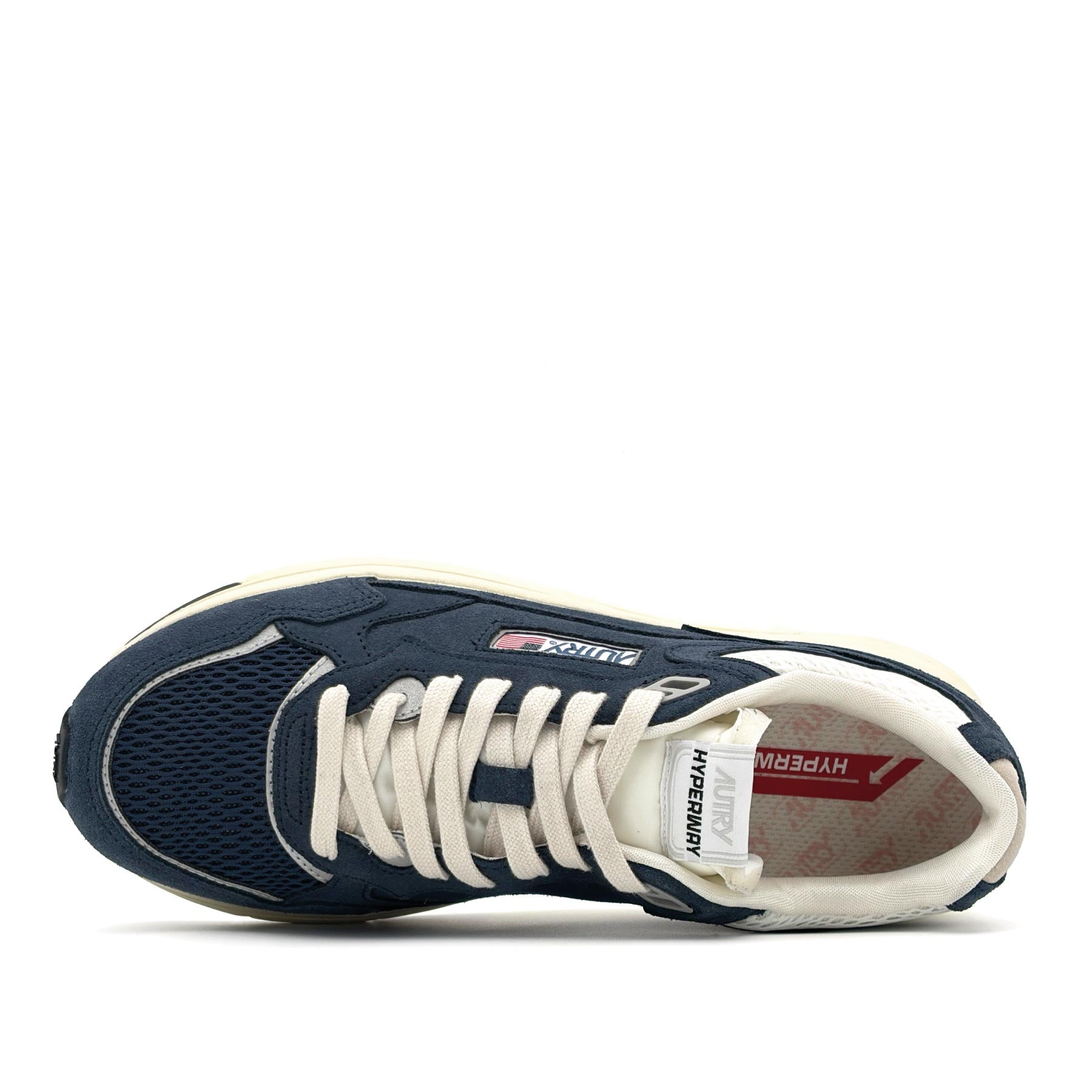 Hyperway Low Man Suede Mesh Bluette Silver
