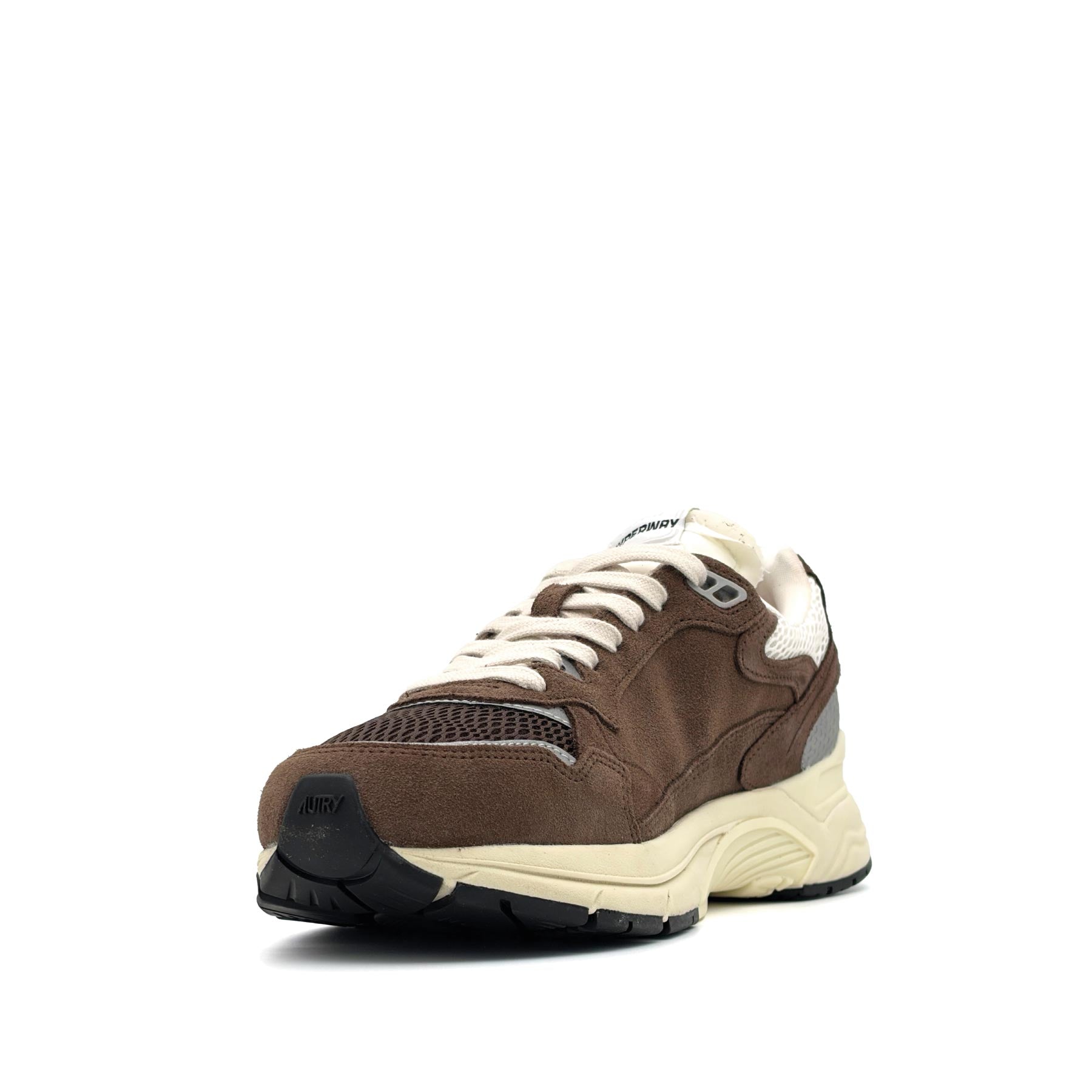 Hyperway Low Man Suede Mesh Cotton Marshmallow Terracotta