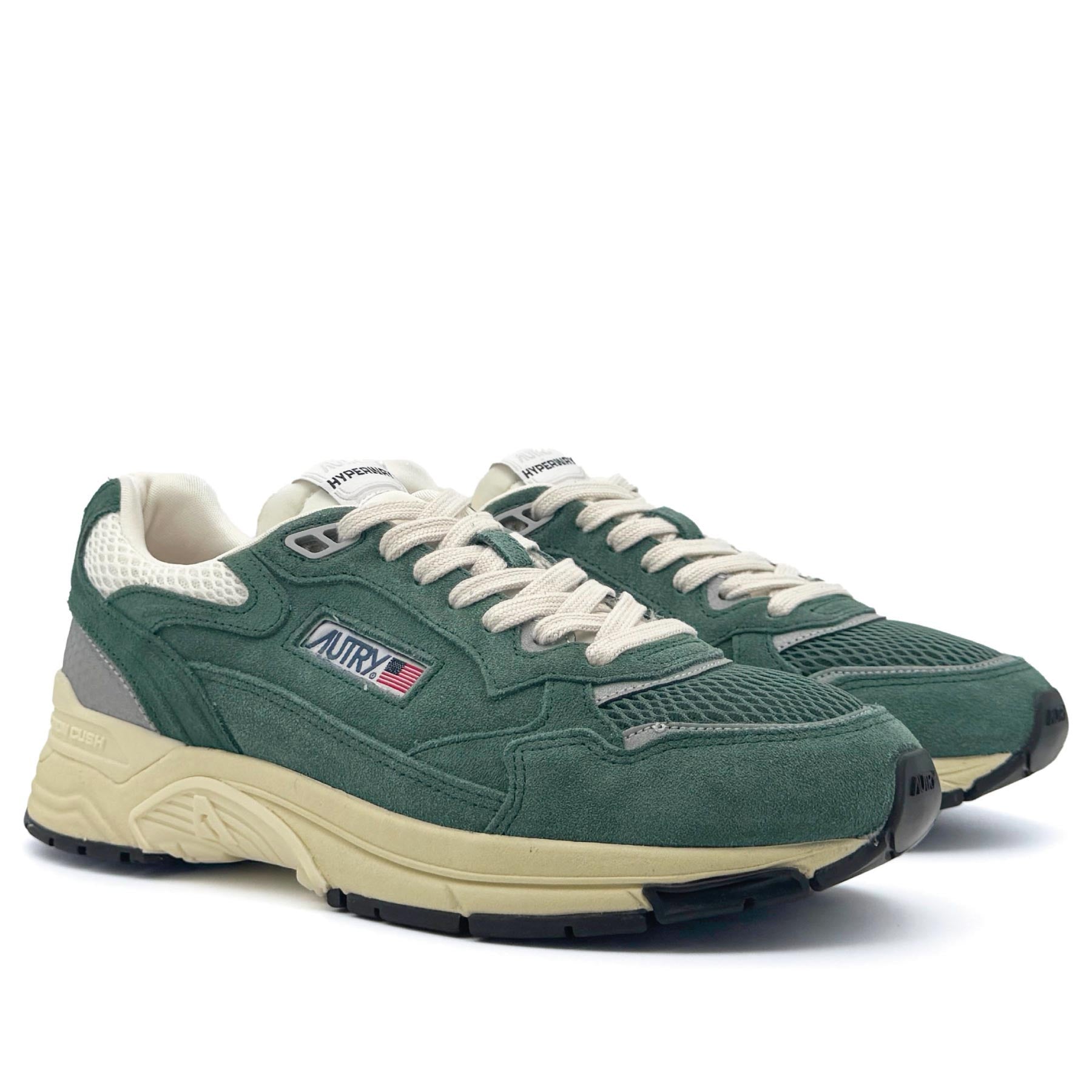 Hyperway Low Man Suede Mesh Malach Silver