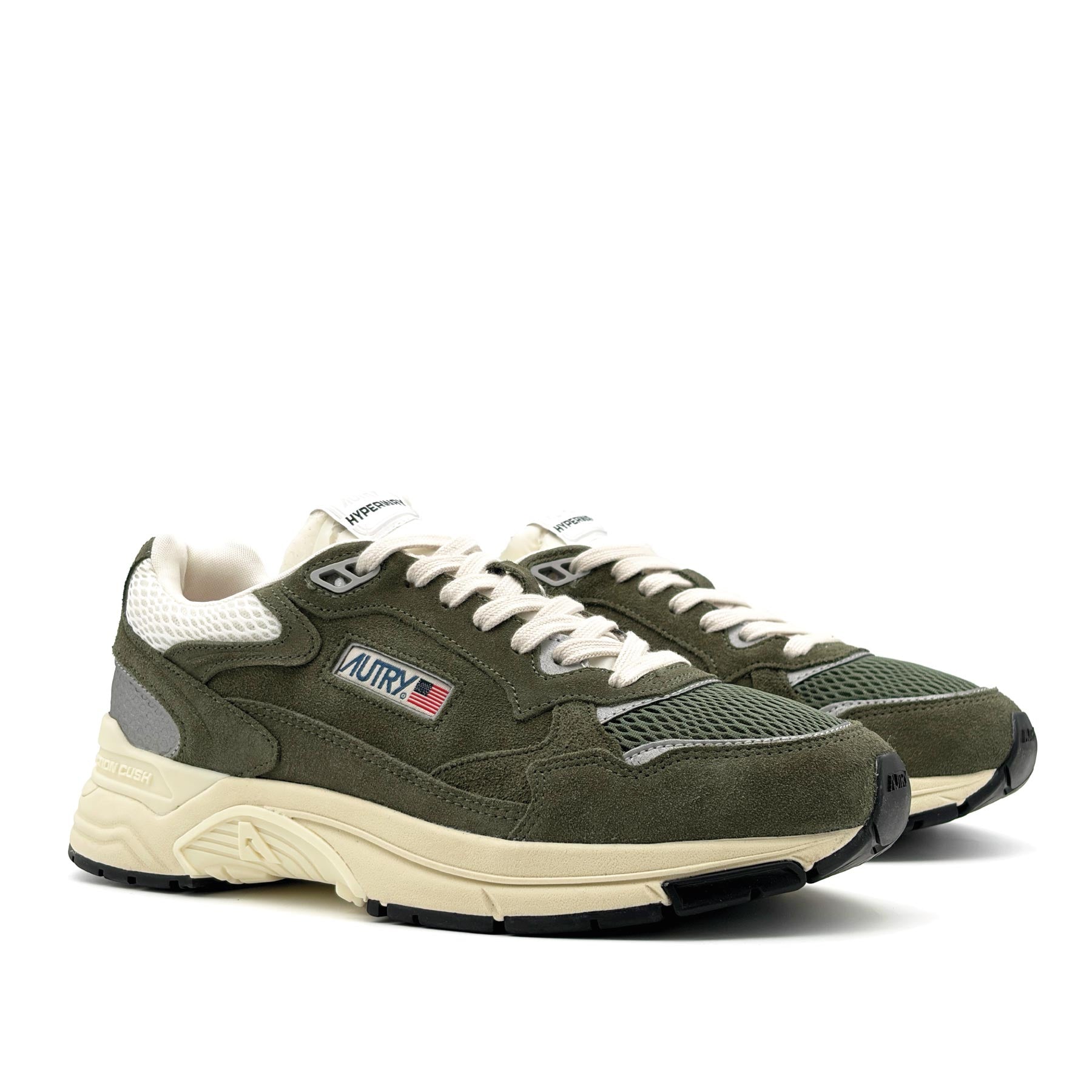 Hyperway Low Man Suede Mesh Salvia Marshmallow