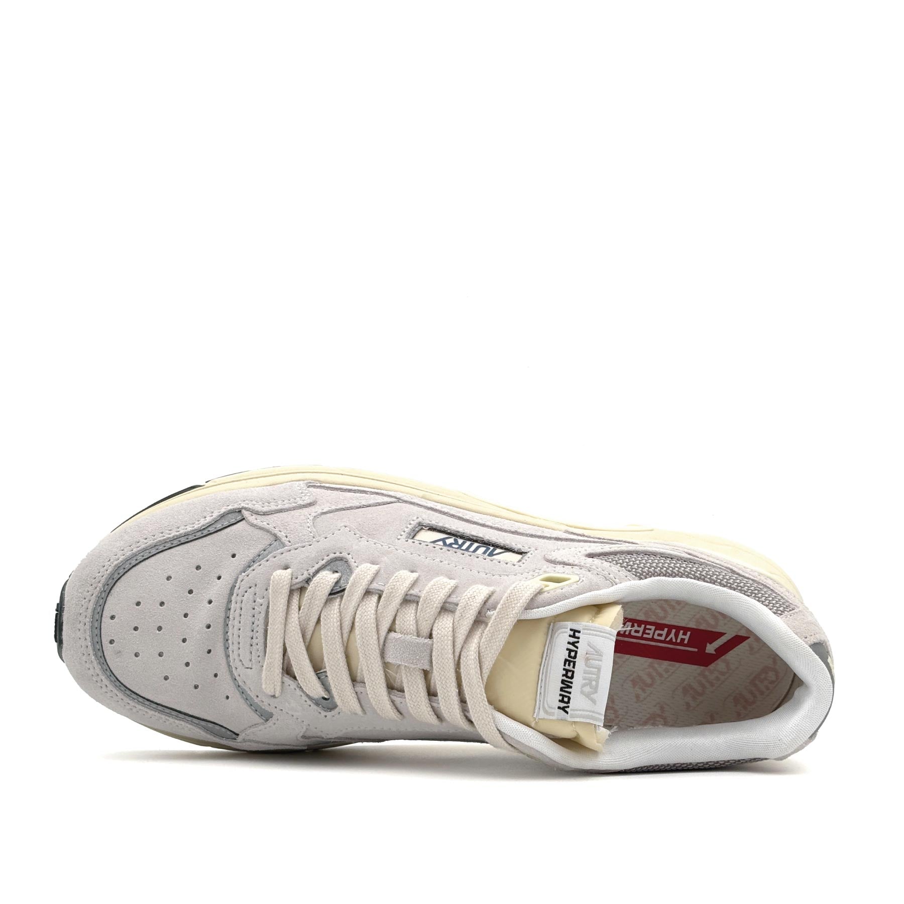 Hyperway Low Man Suede Meshref White Silver
