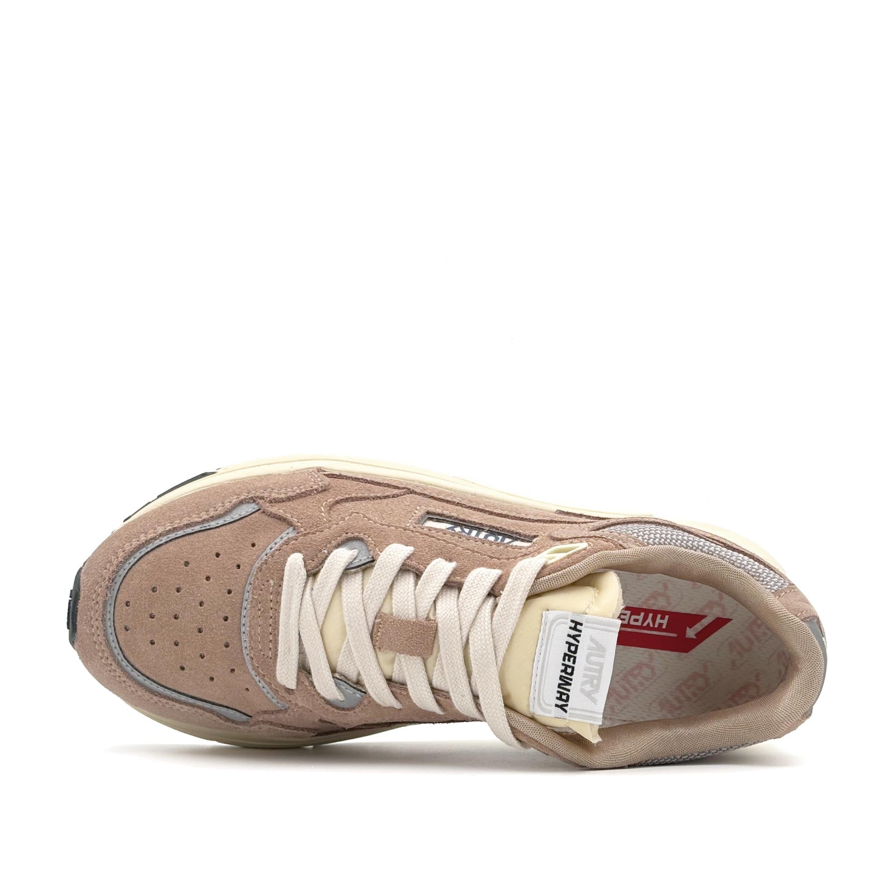 Hyperway Low Women Suede Mesh Southern Moonlight Silver