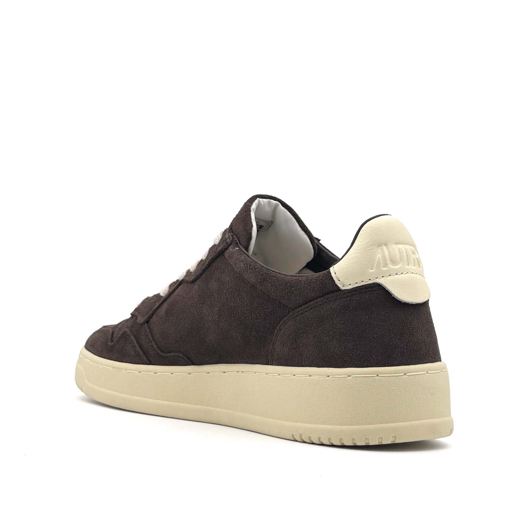 Medalist Low Man Finish Suede Moka White