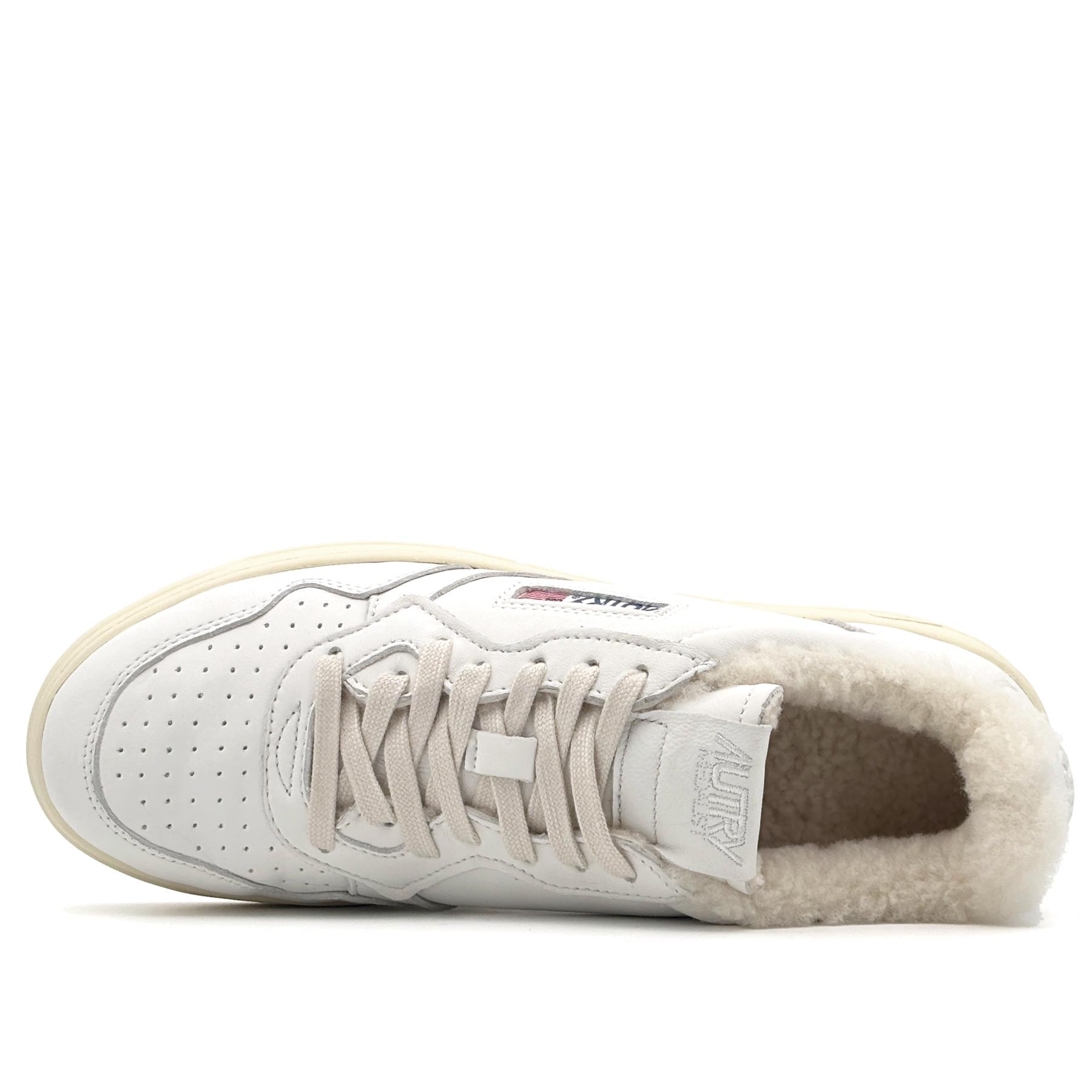 Medalist Low Man Goat Shearling White