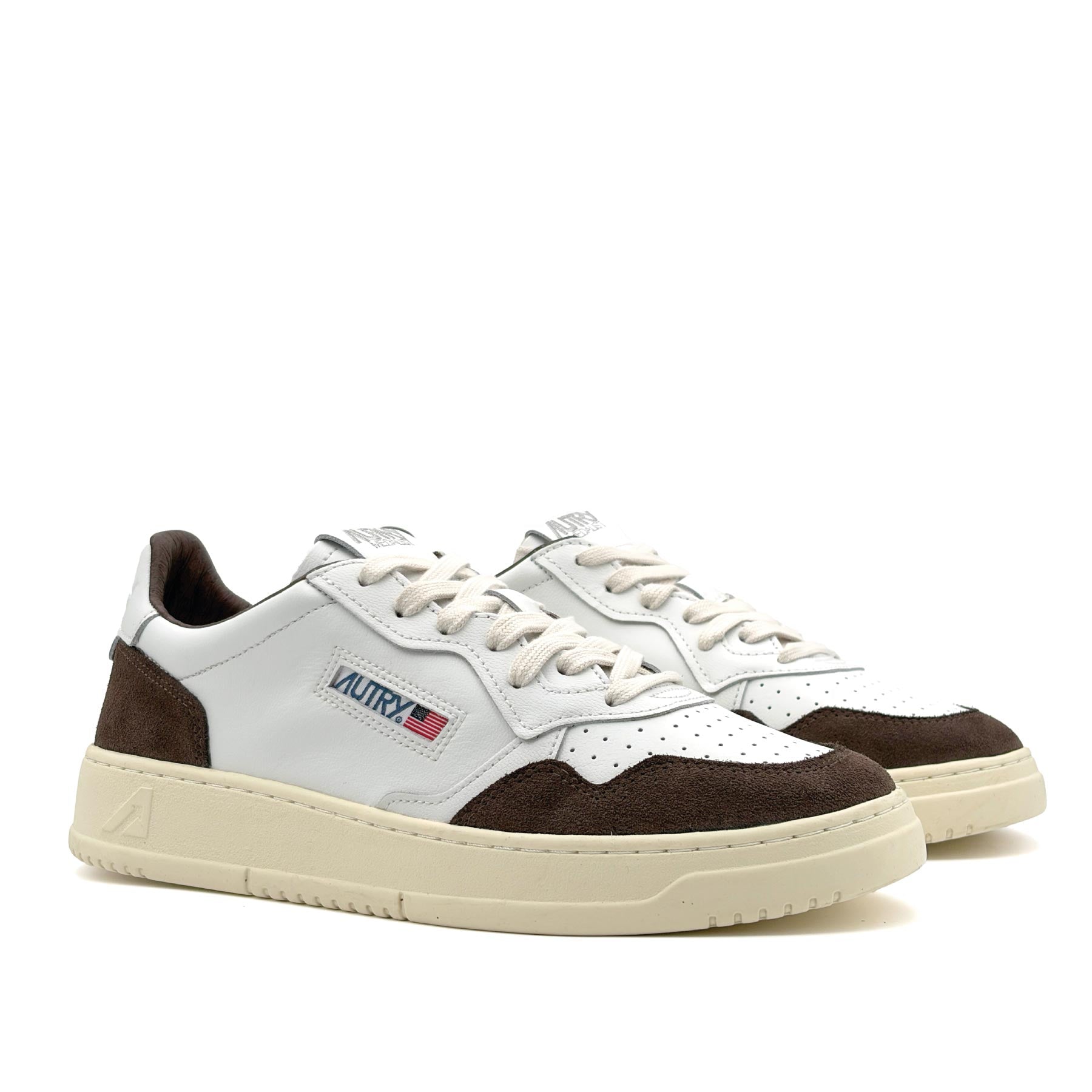 Medalist Low Man Soft Leather White Mogano