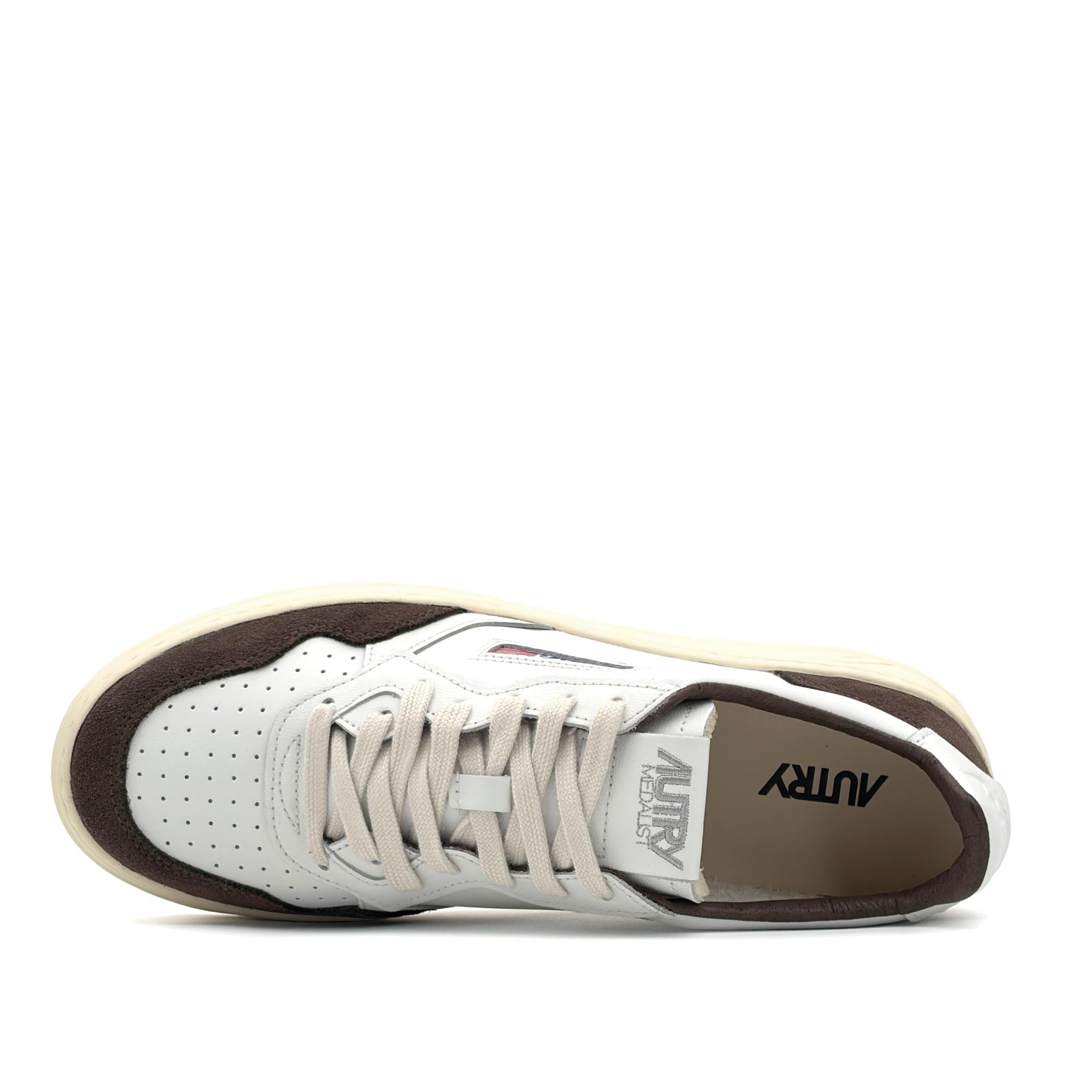 Medalist Low Man Soft Leather White Mogano