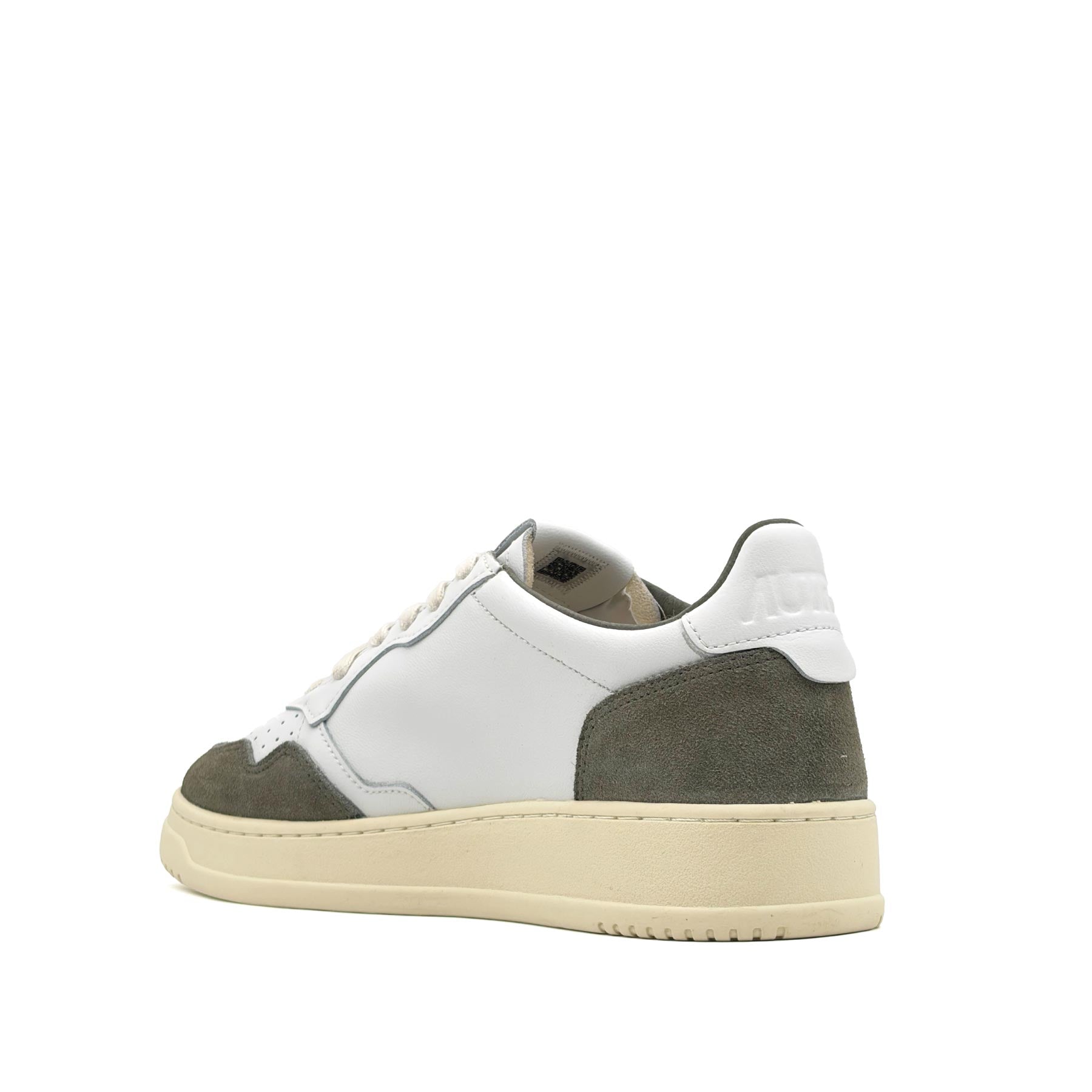 Medalist Low Man Soft Leather White Smoked Green