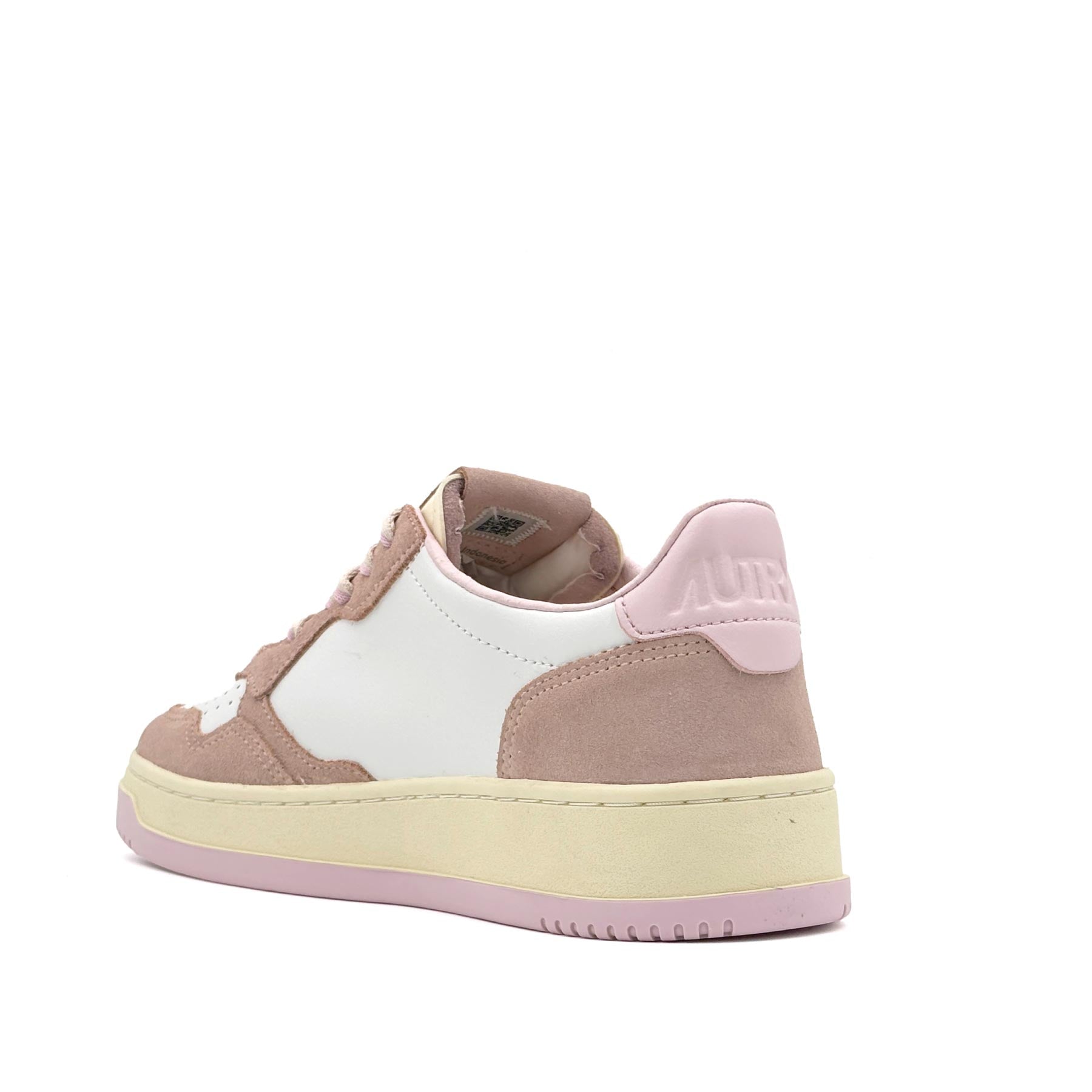 Medalist Low Women Leather Suede Lilac White Phard