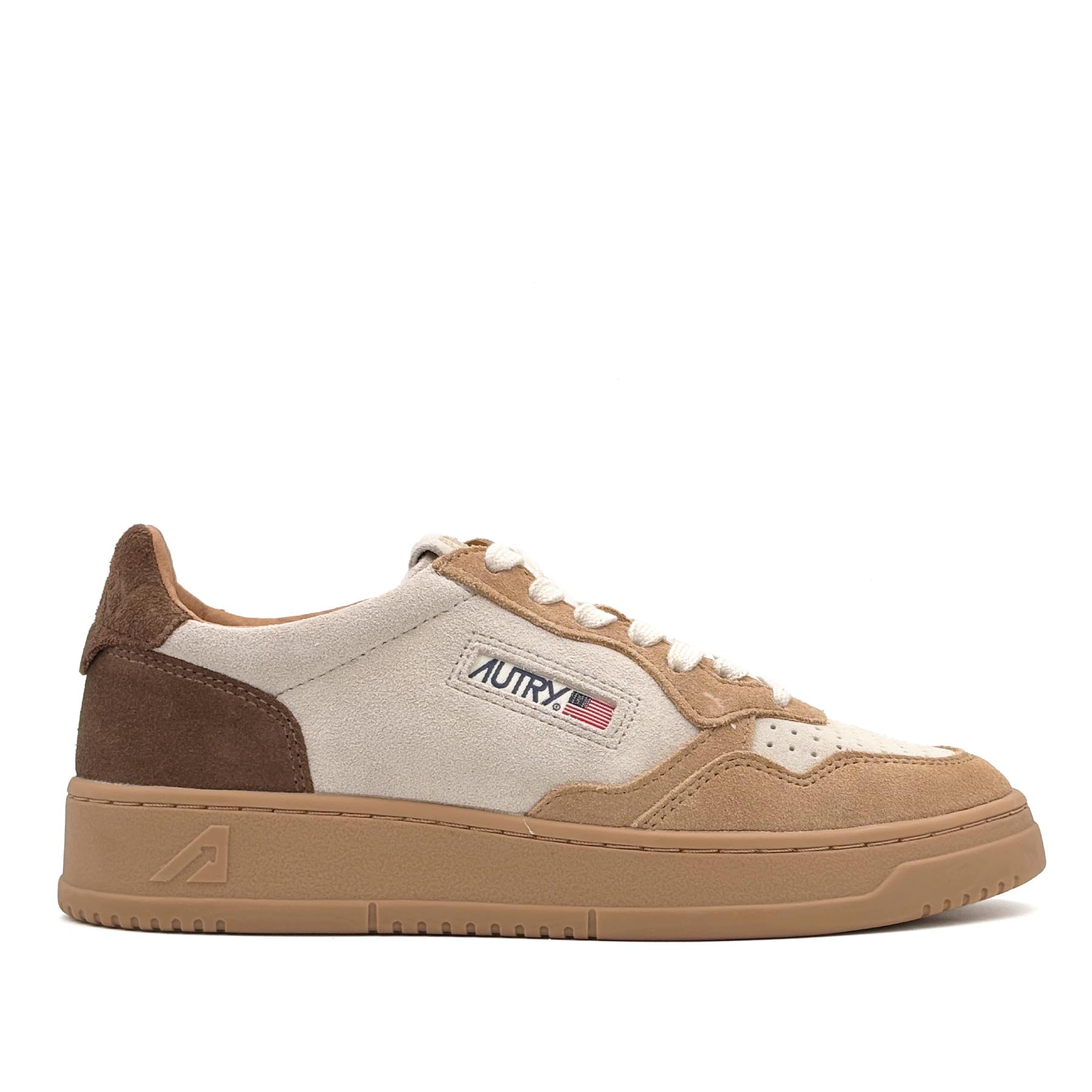 Medalist Low Women Tricolore Suede Peanut Tundra