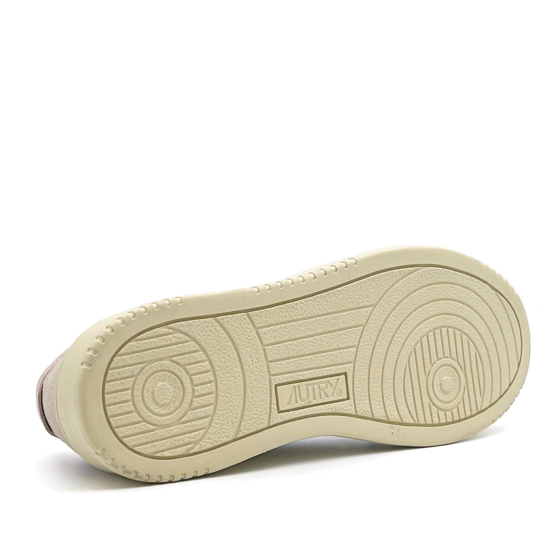 Medalist Low Women White Leather Powder Suede