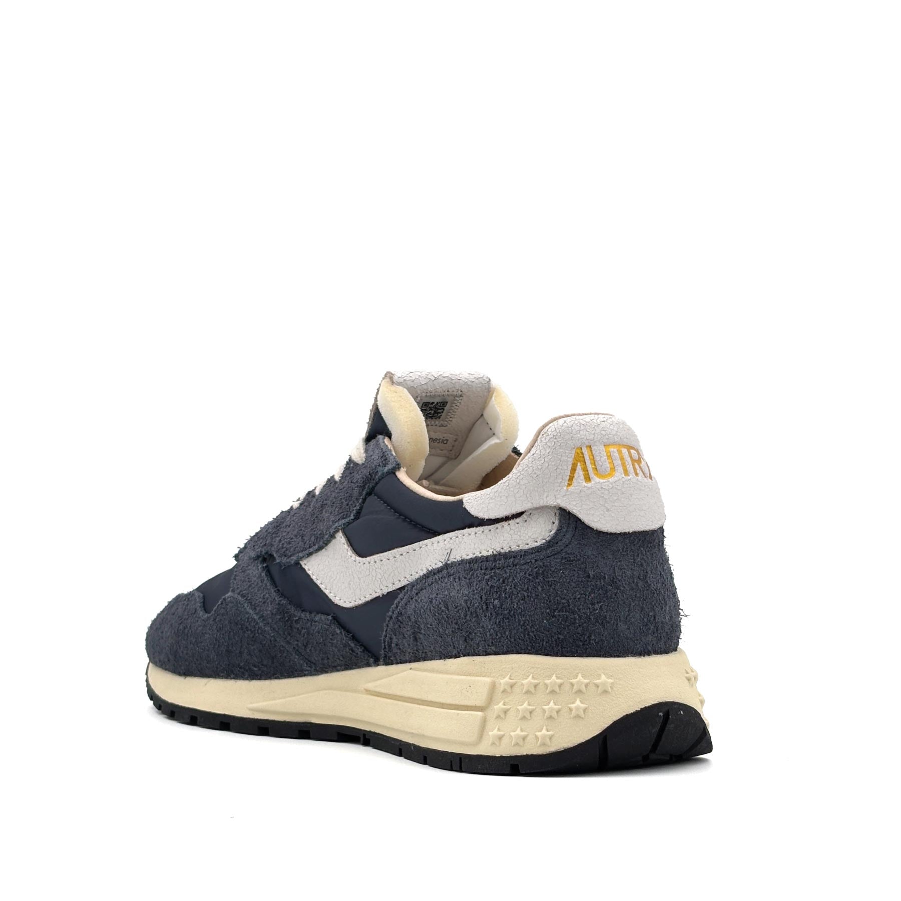 Reelwind Low Man Nylon Suede Blue Space White