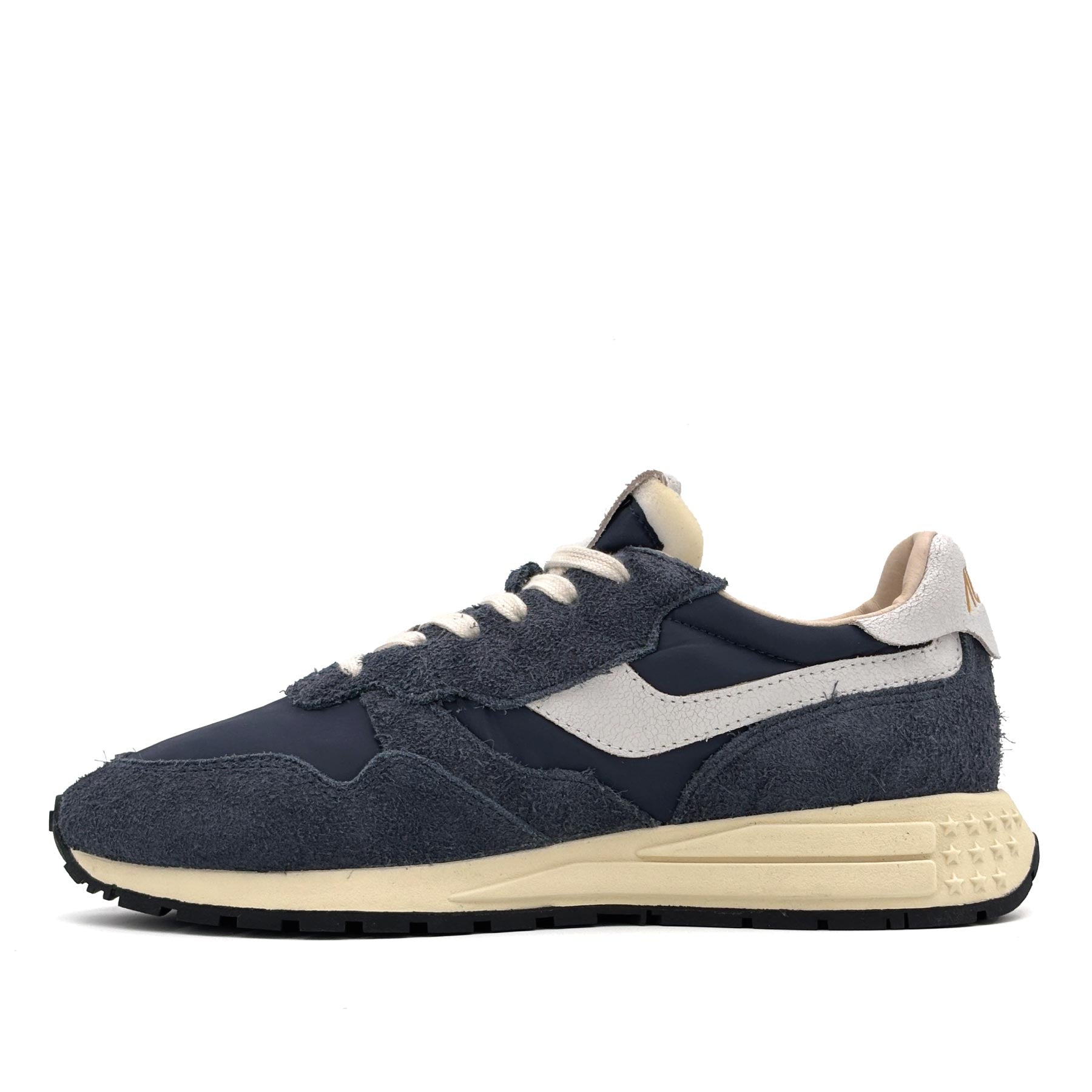 Reelwind Low Man Nylon Suede Blue Space White