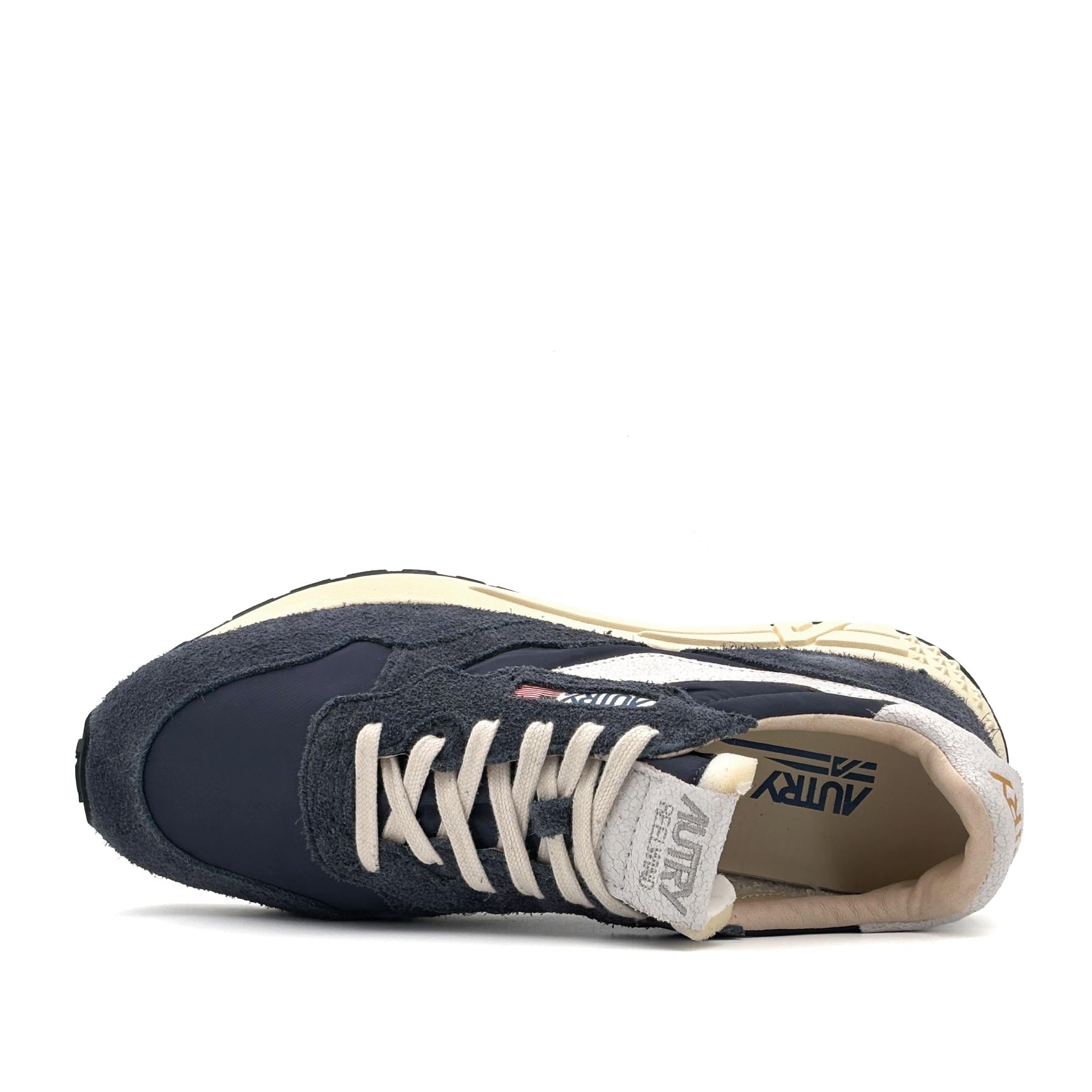 Reelwind Low Man Nylon Suede Blue Space White