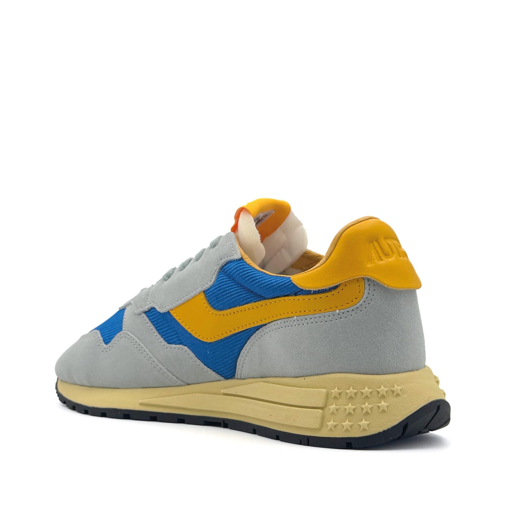 Reelwind Low Man Suede Mesh Blue Day Lily