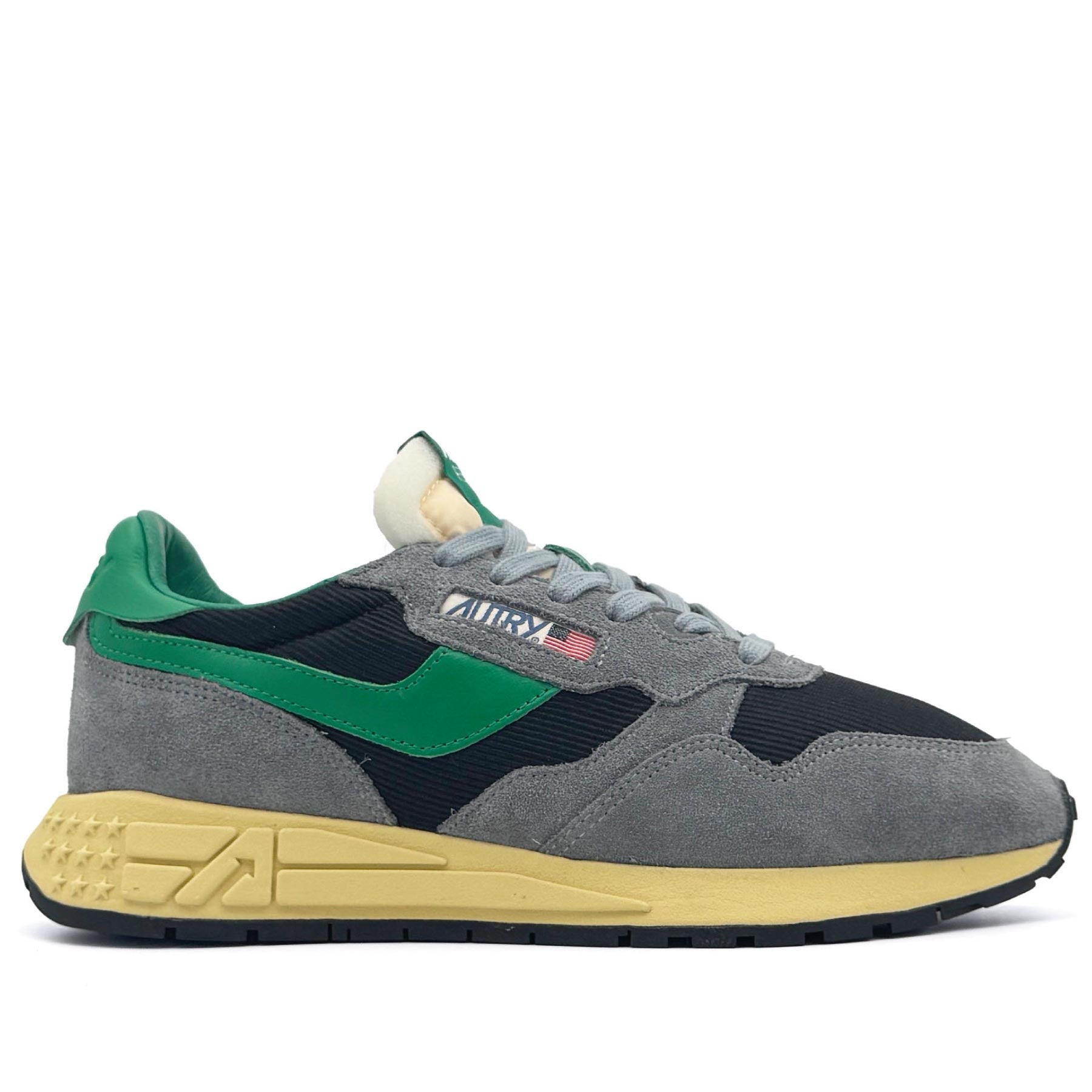 Reelwind Low Man Suede Mesh Peat Grntam