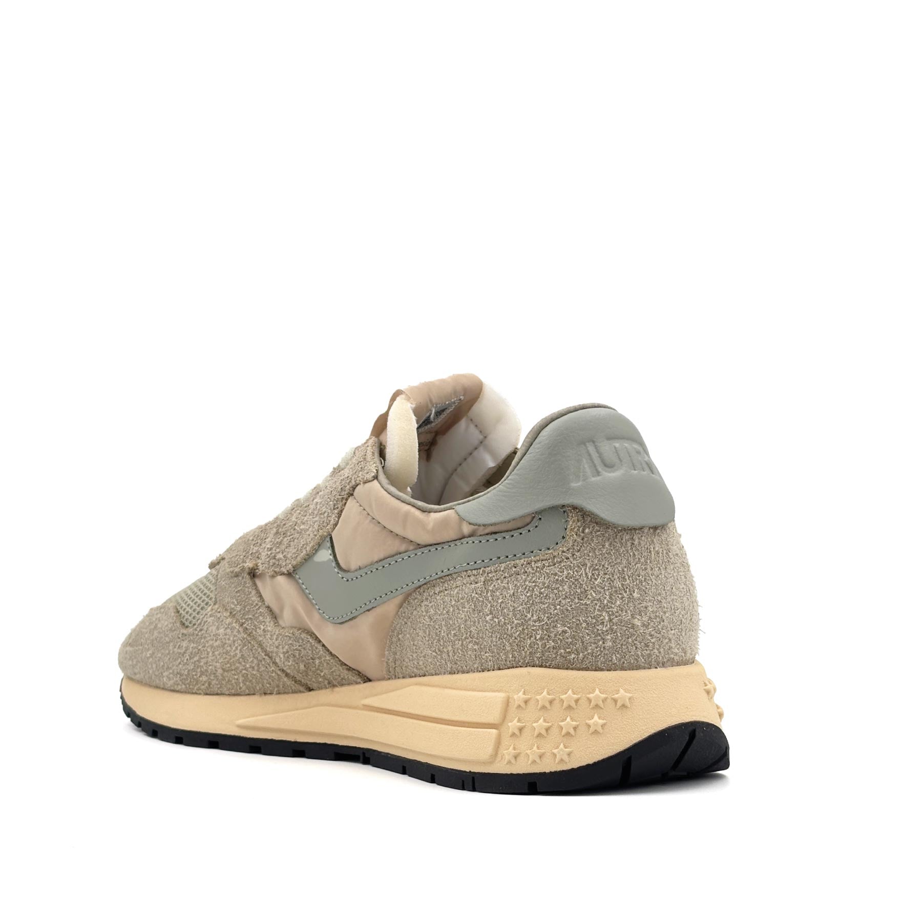 Reelwind Low Man Suede Net Sponge Seagrass