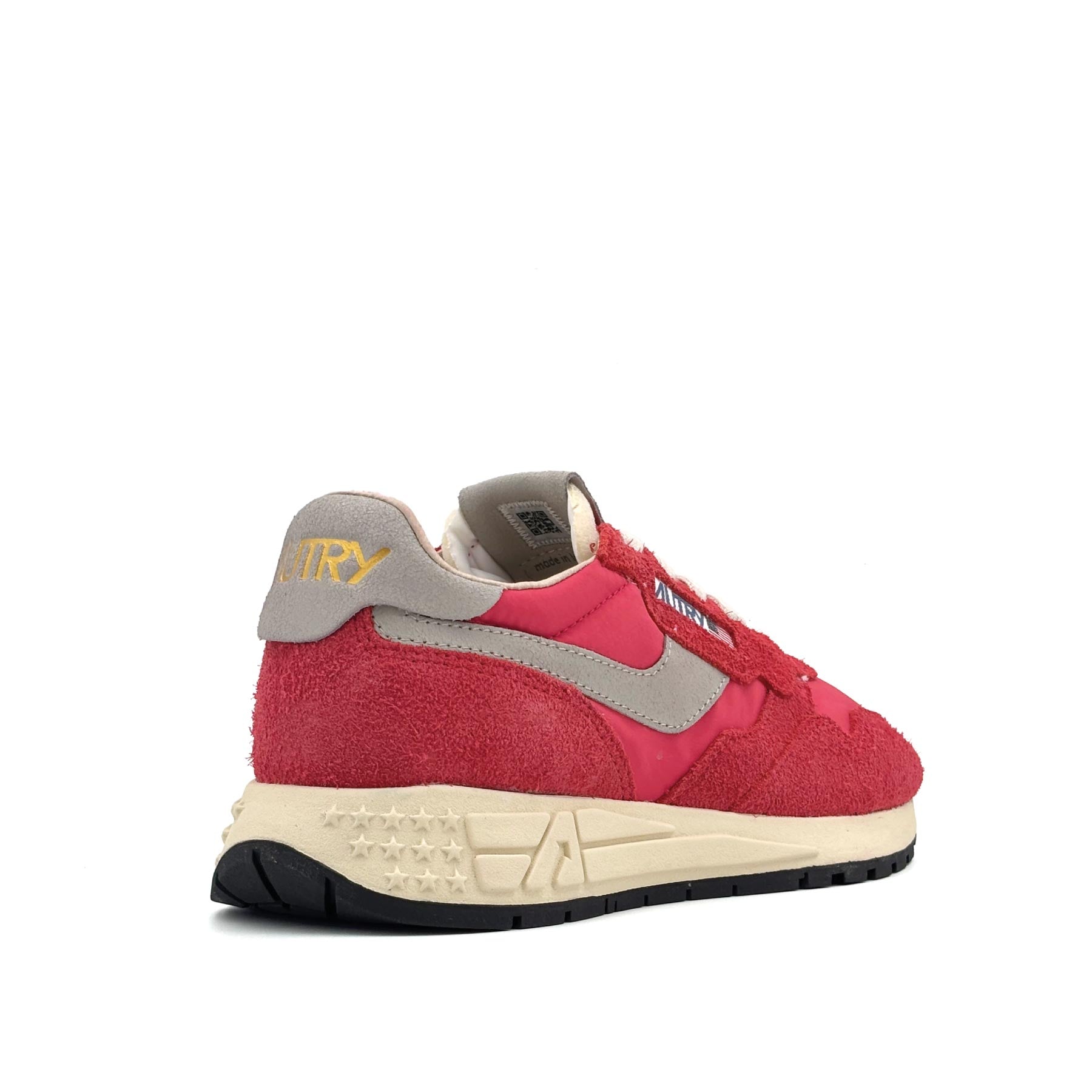 Reelwind Low Women Nylon Crack White Red