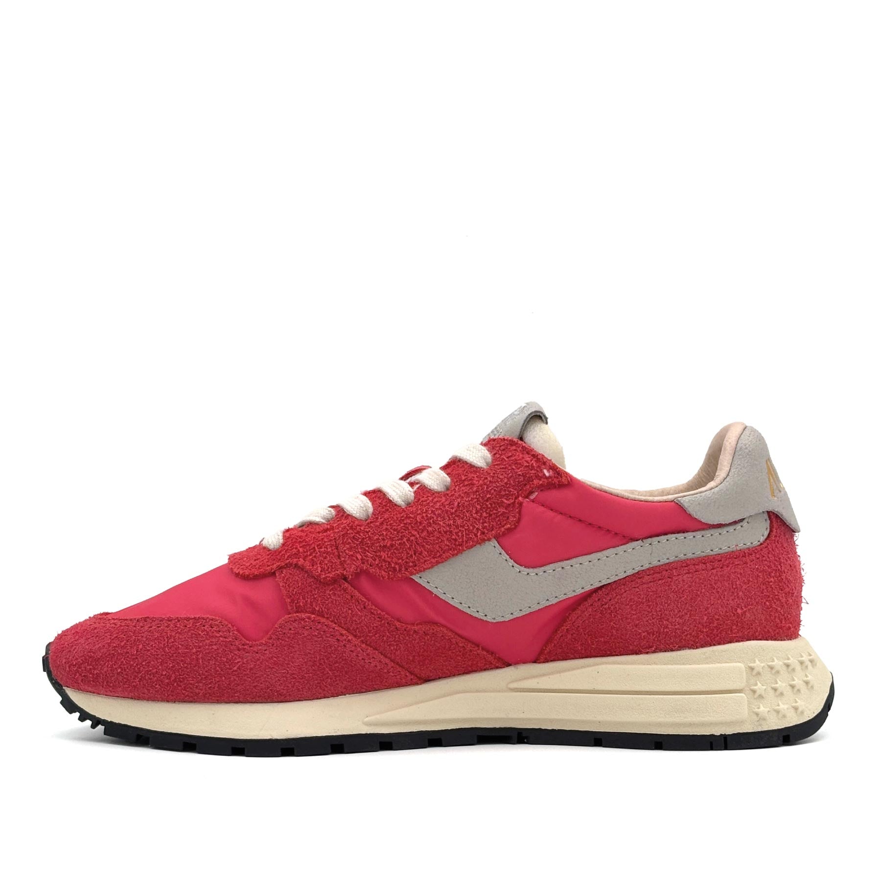 Reelwind Low Women Nylon Crack White Red