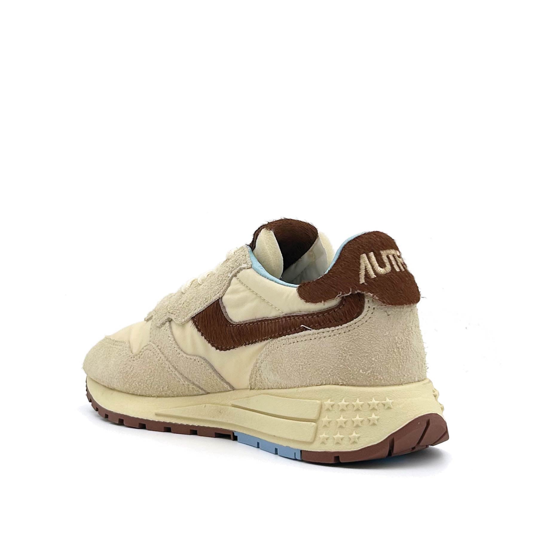 Reelwind Low Women Suede Nylon Pony Rut Brown