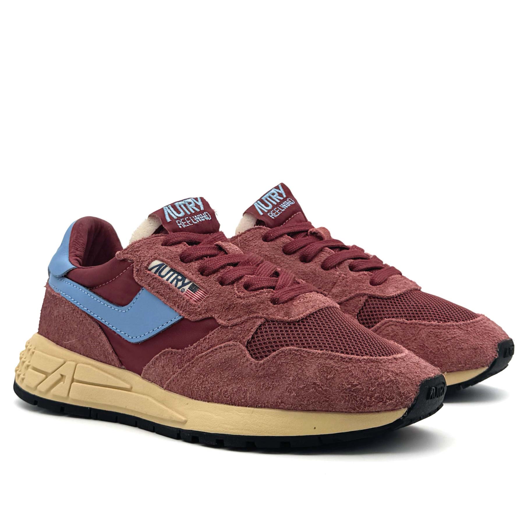 Reelwind Low Women Suede Hot Sauce Blue