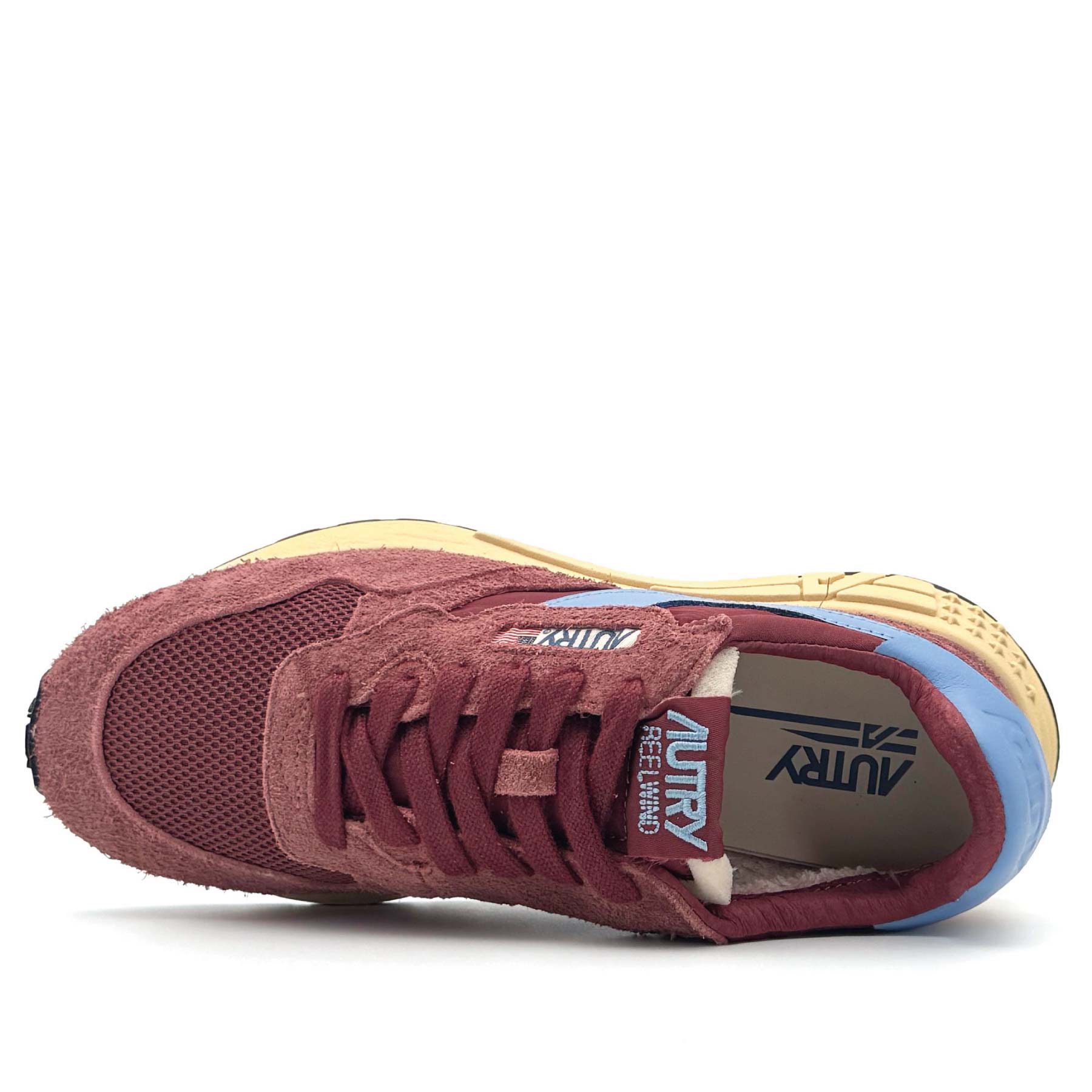 Reelwind Low Women Suede Hot Sauce Blue