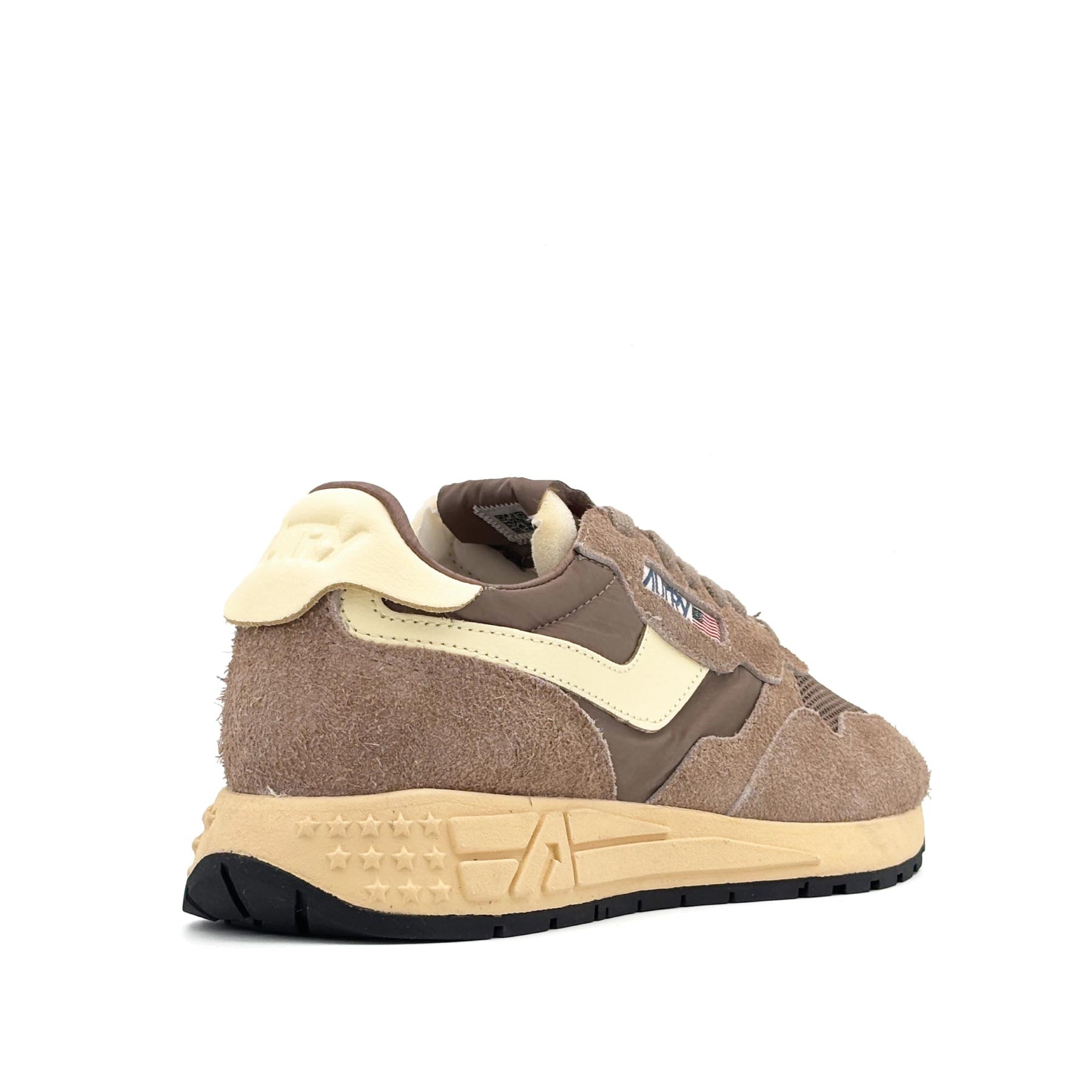 Reelwind Low Women Suede Net Croco Rutabaga