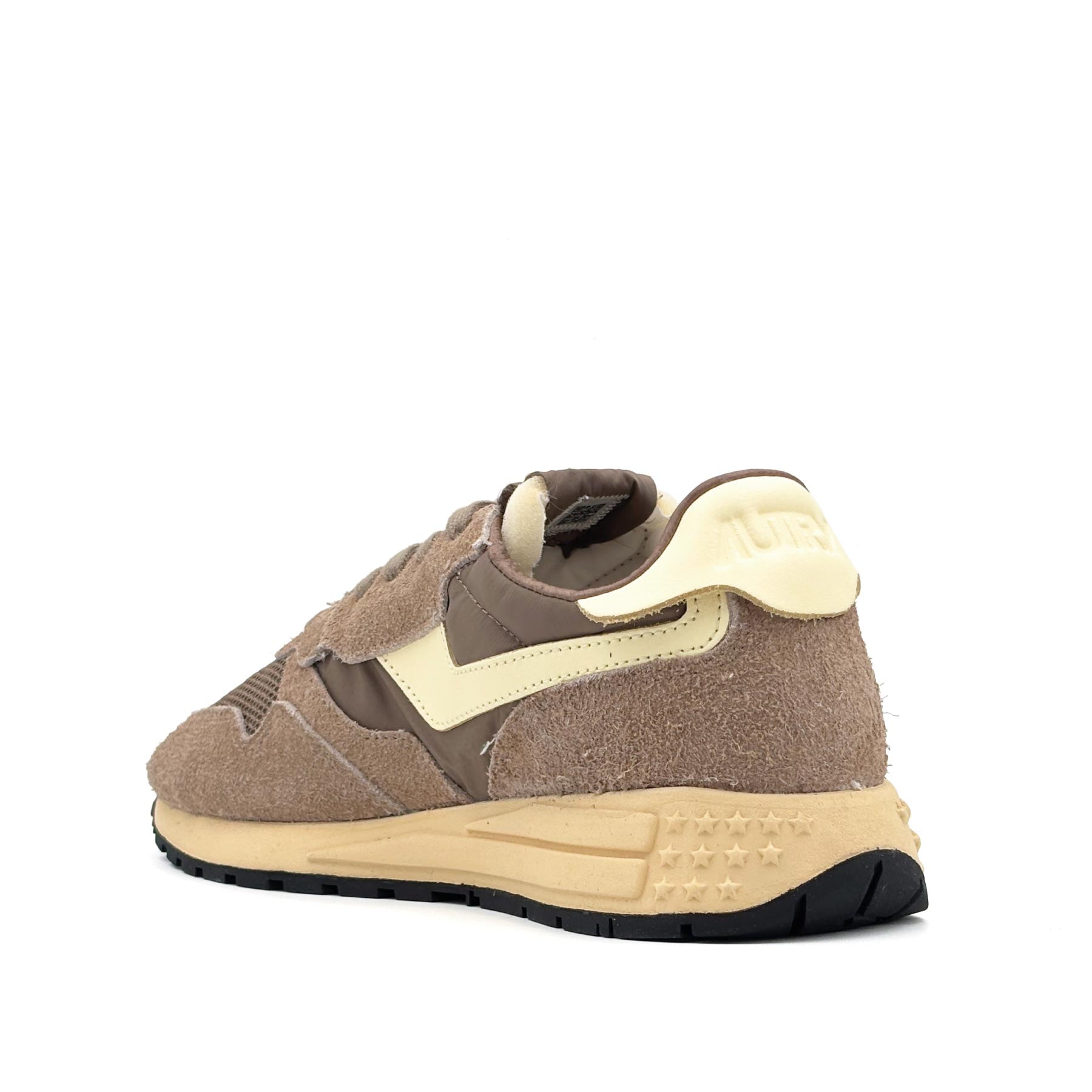 Reelwind Low Women Suede Net Croco Rutabaga