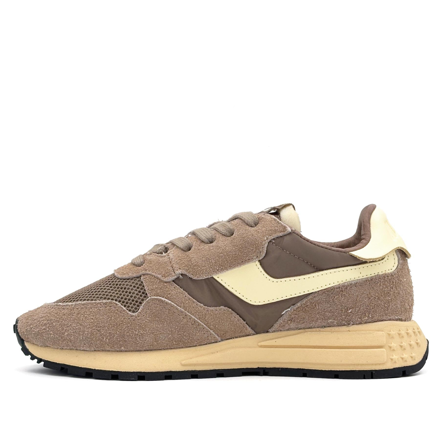 Reelwind Low Women Suede Net Croco Rutabaga