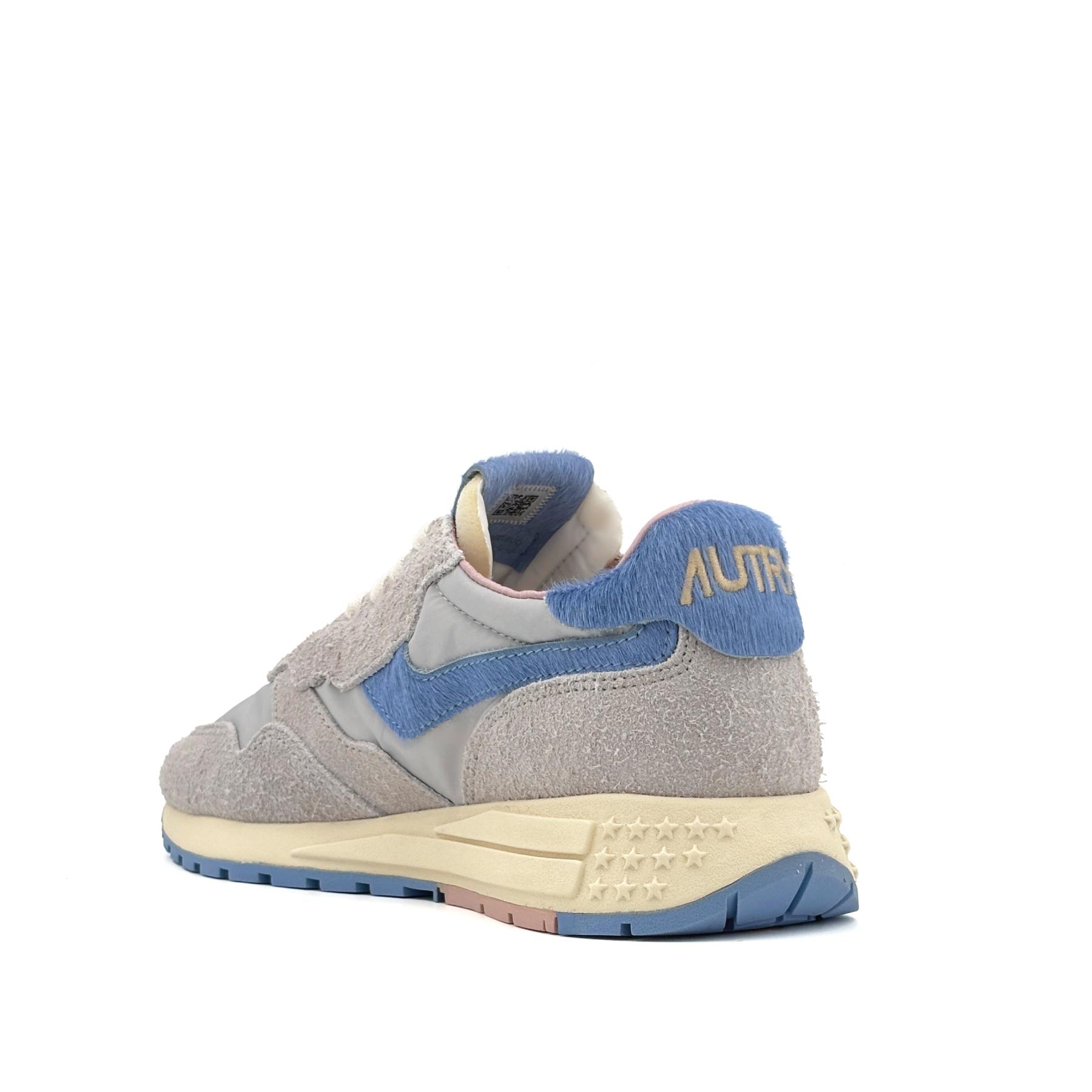 Reelwind Low Women Suede Nylon Pony Vapor Dark Blue