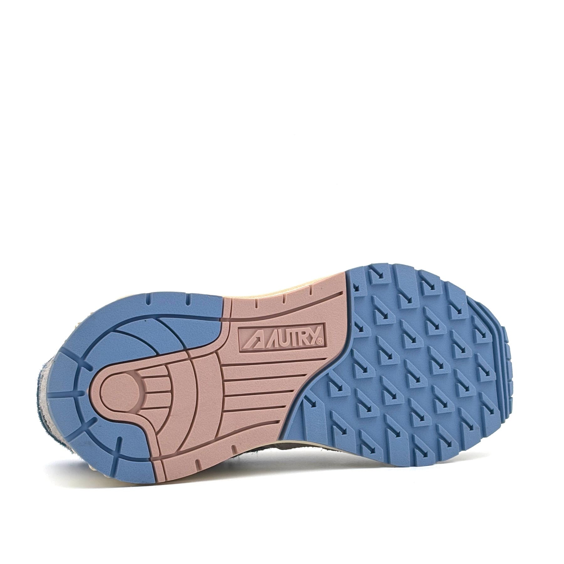 Reelwind Low Women Suede Nylon Pony Vapor Dark Blue