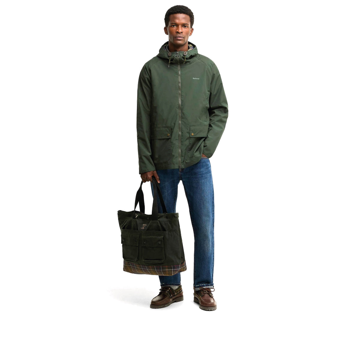 Field Wax Tote Bag Sage Classic