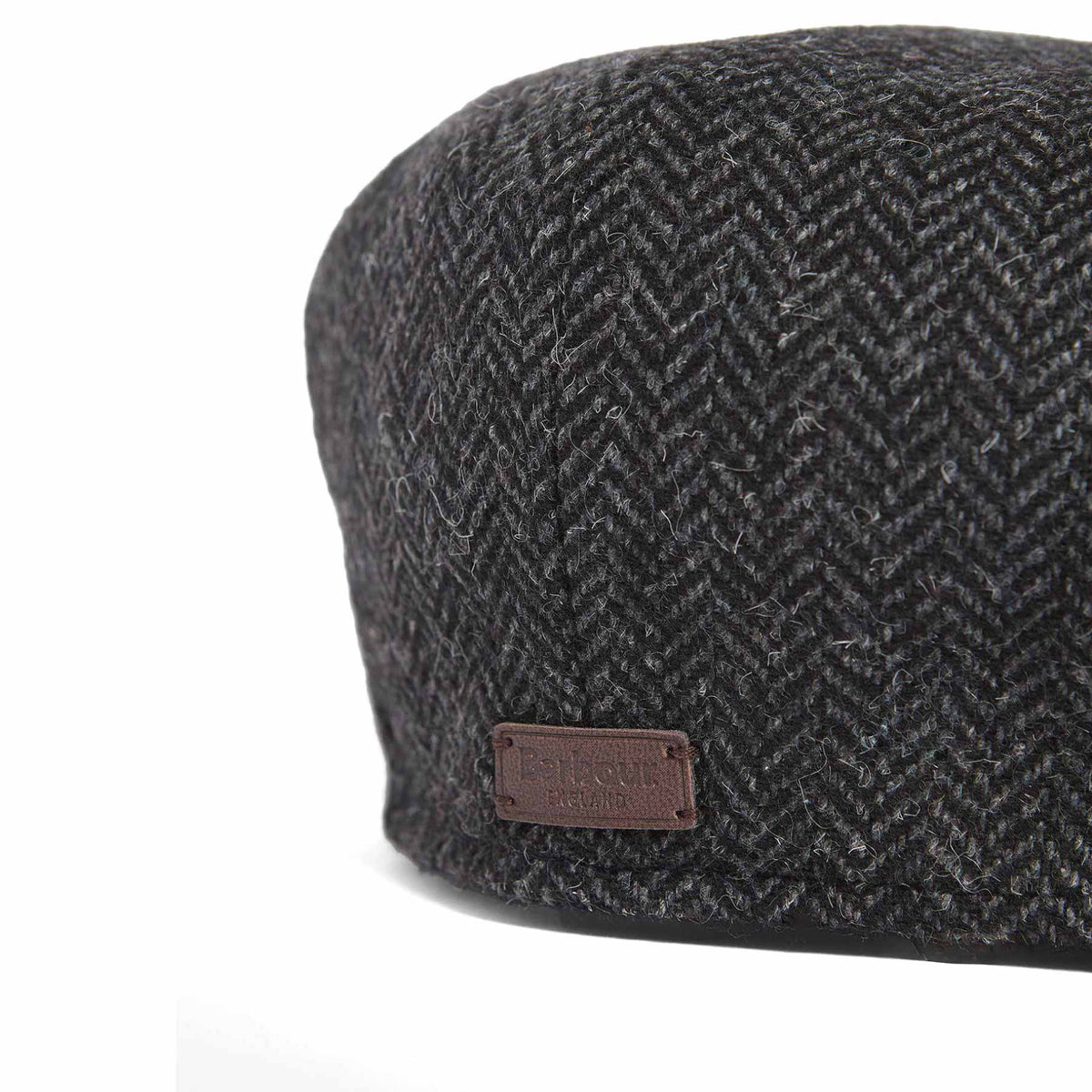 Fyne Tweed Baker Boy Cap Chracoal Grey