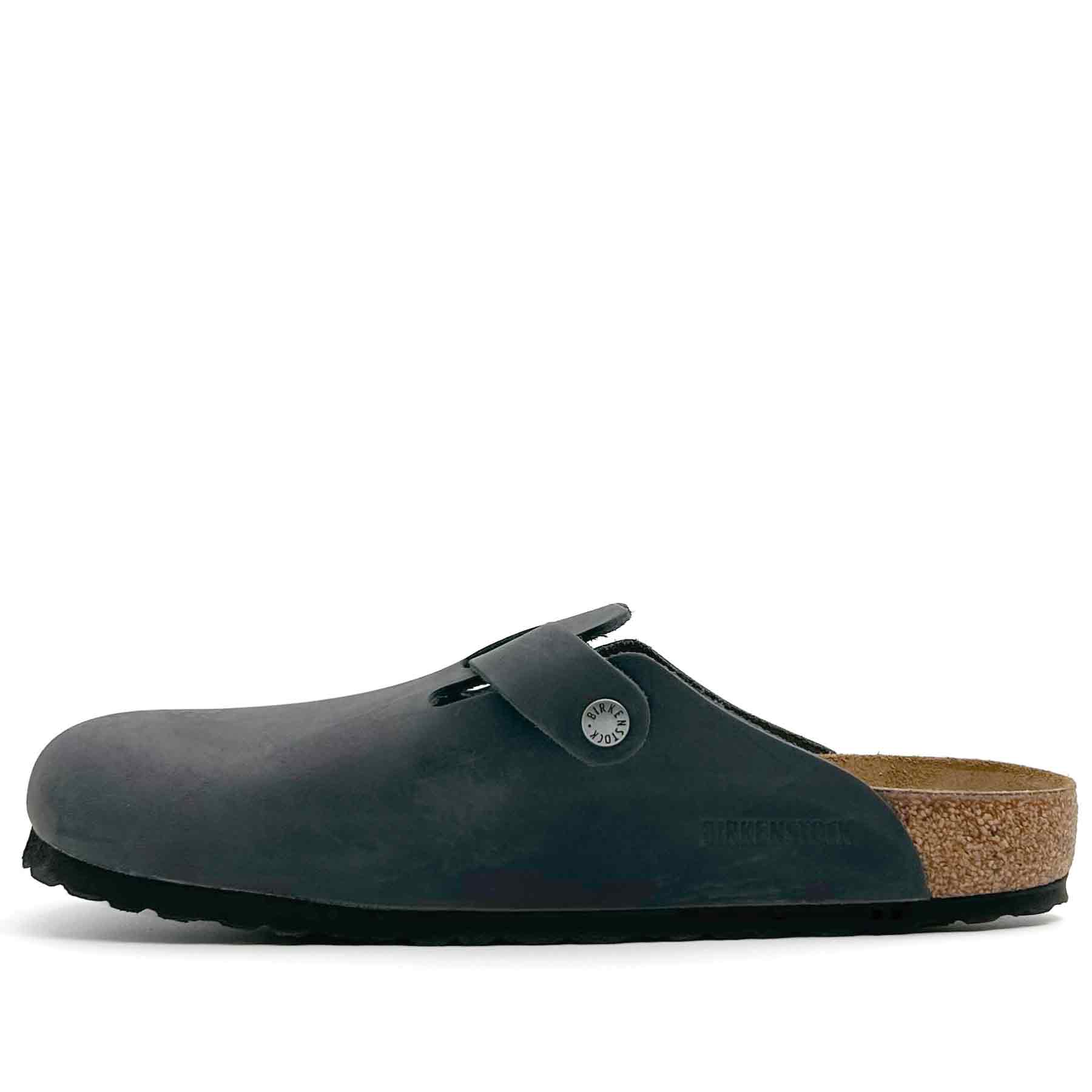 Boston Oiled Leather Black