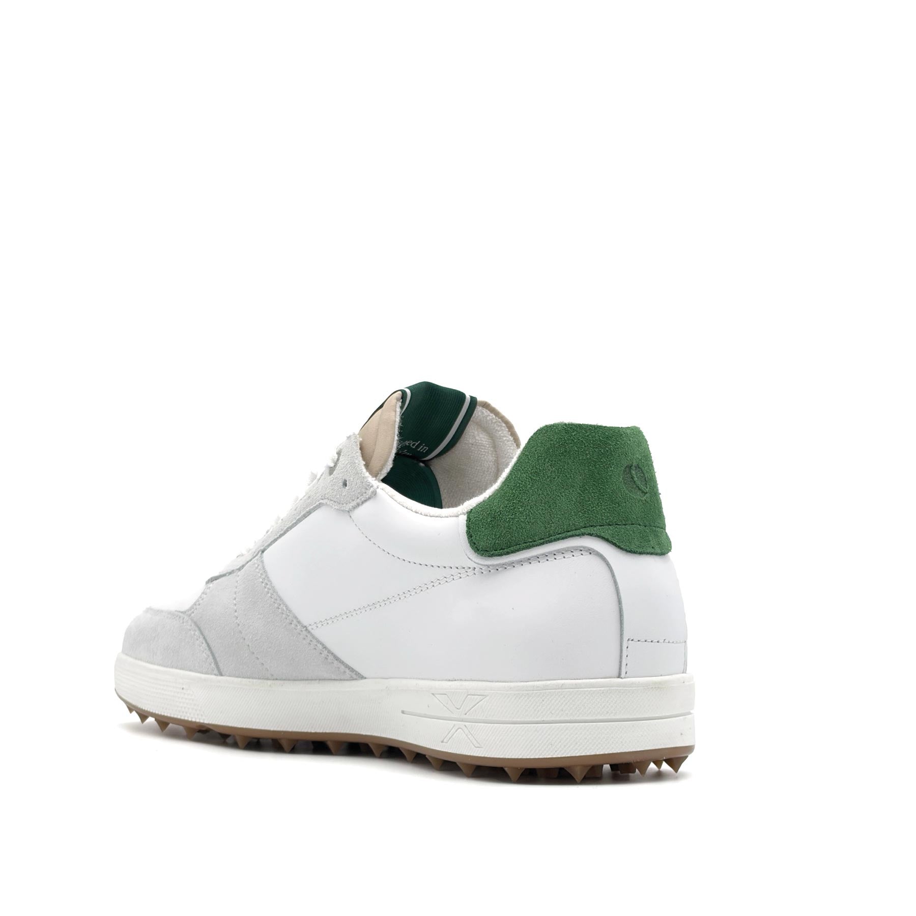 Baseline Golf White Dark Green