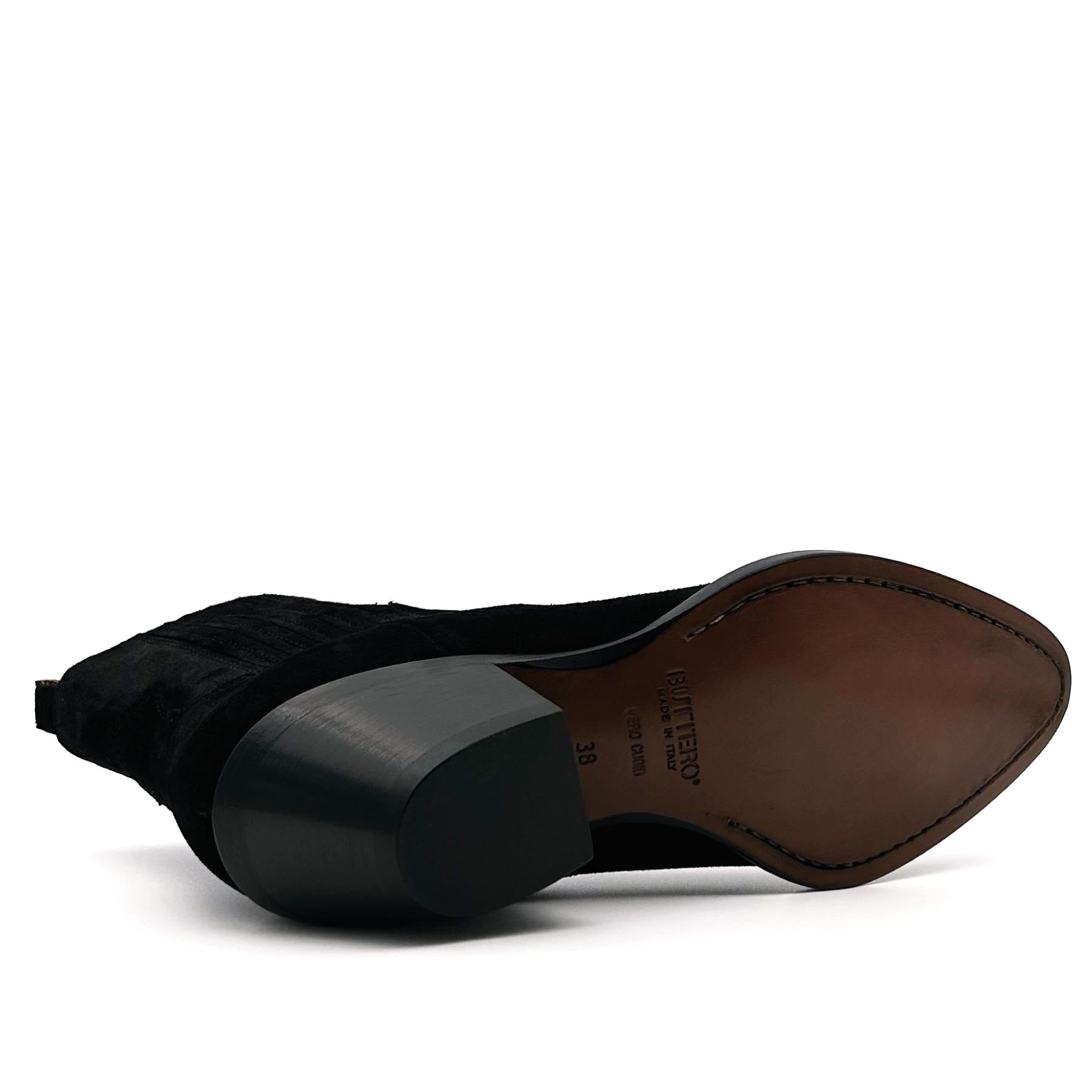 Annie Ankle Boots Black Suede