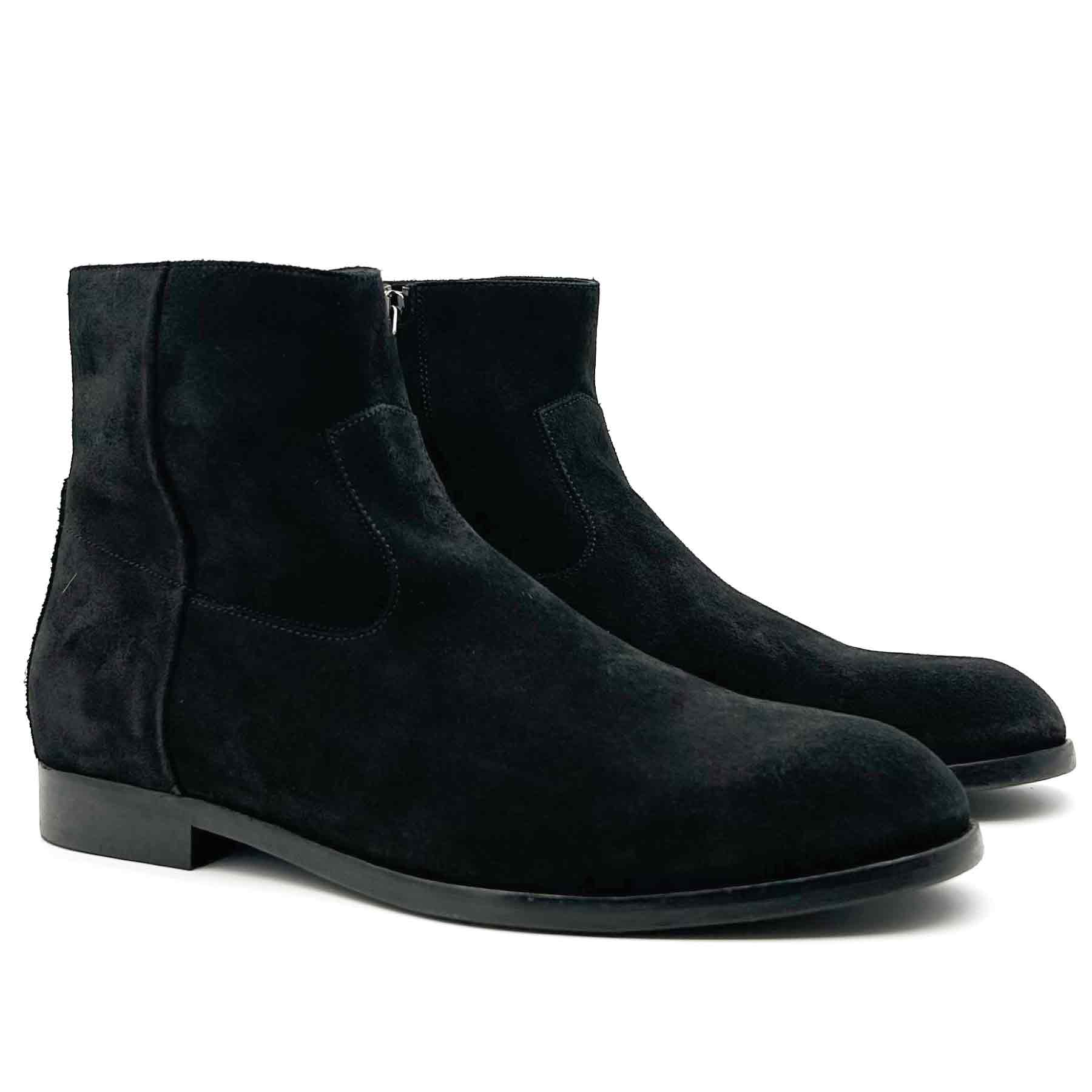 Floyd Ankle Boots Black Suede