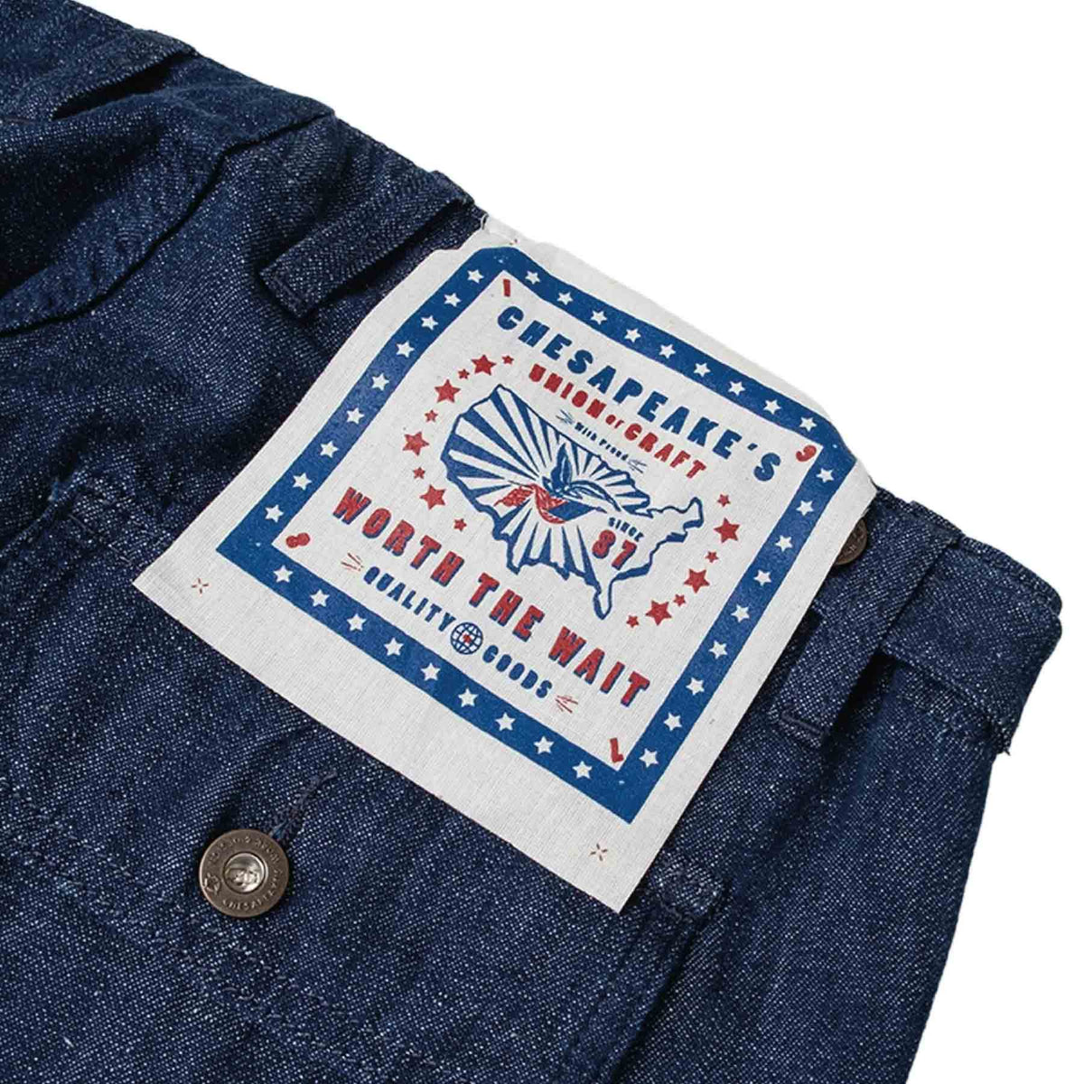 Fatique Pant Denim Selvedge Graves