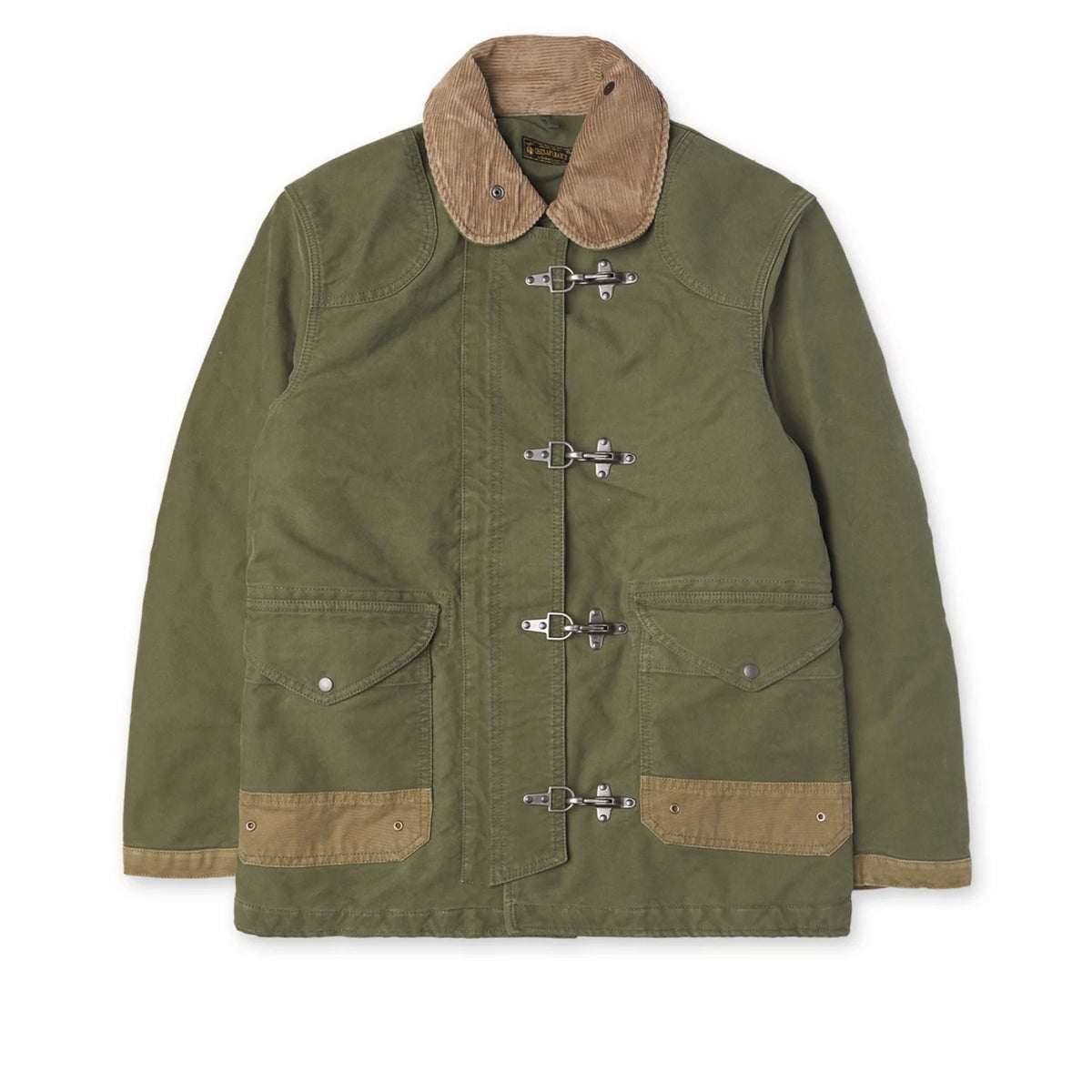 Fireman Jungle Cloth Jkt Bedford Military Green