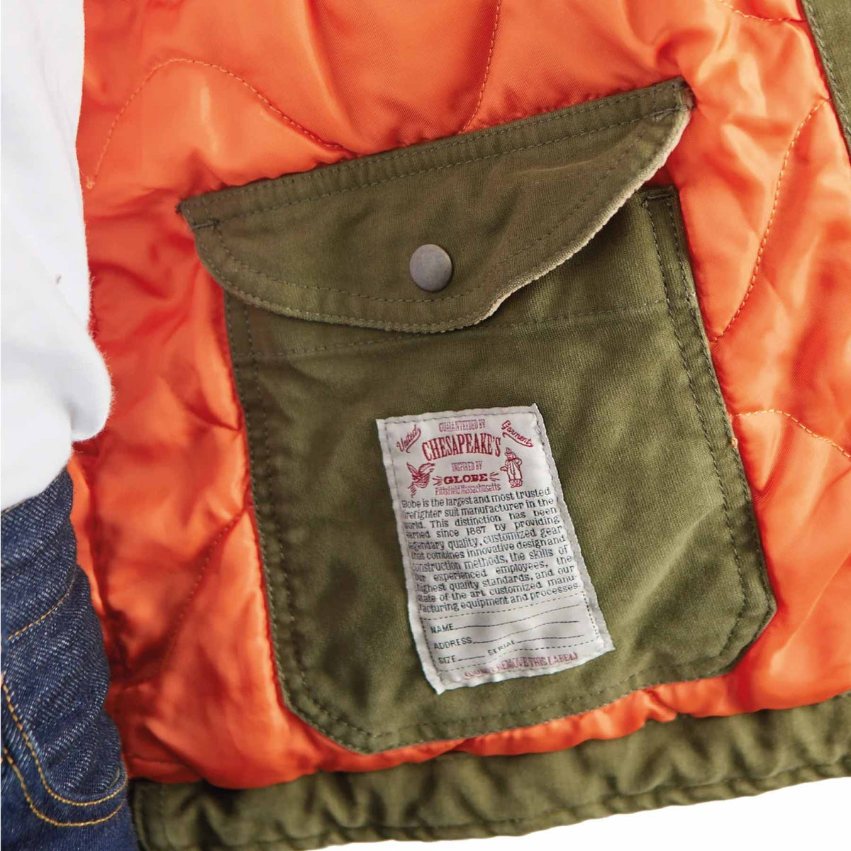 Fireman Jungle Cloth Jkt Bedford Military Green
