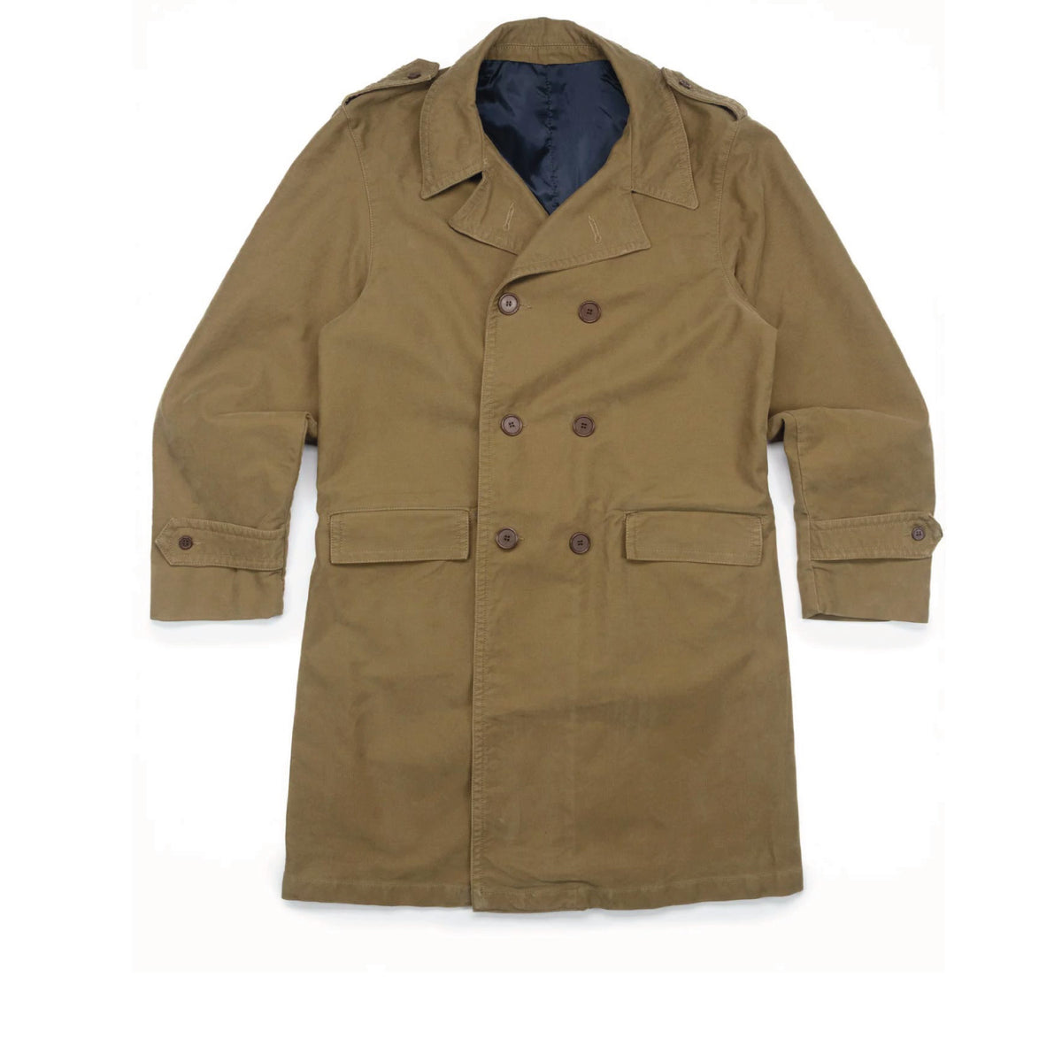 Jungle Cloth Naval Officer Trench Khaky Green