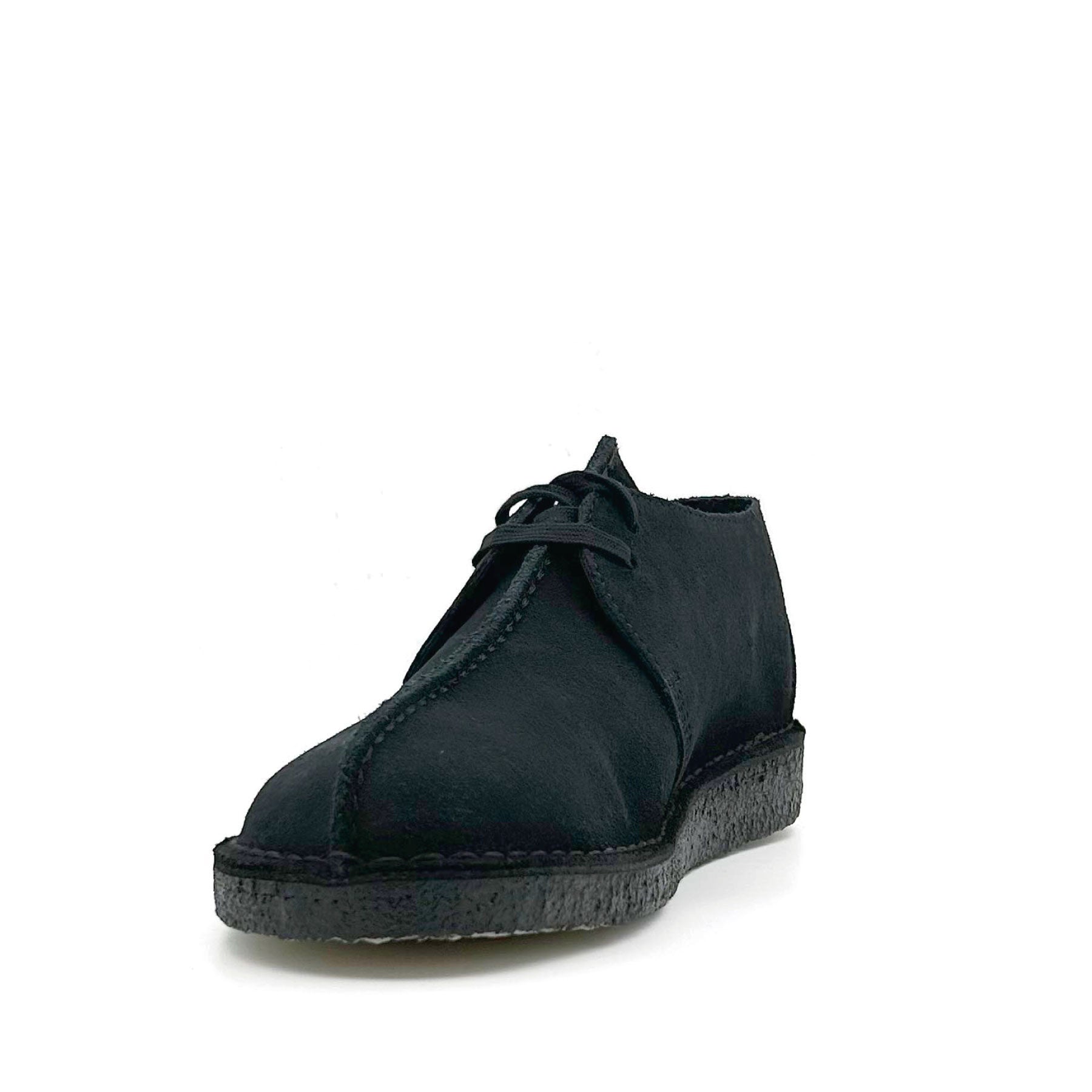 Desert Trek Black Suede