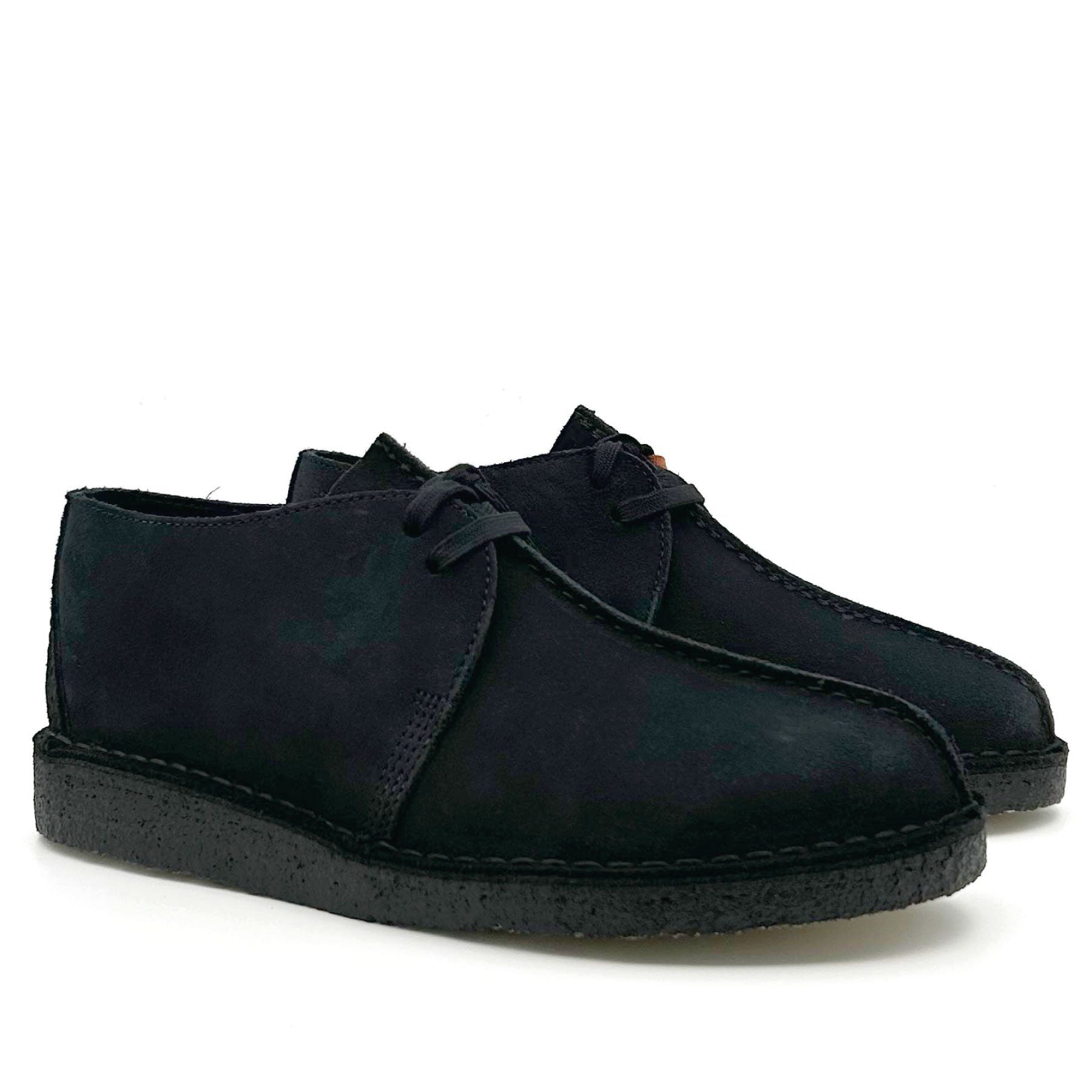 Desert Trek Black Suede