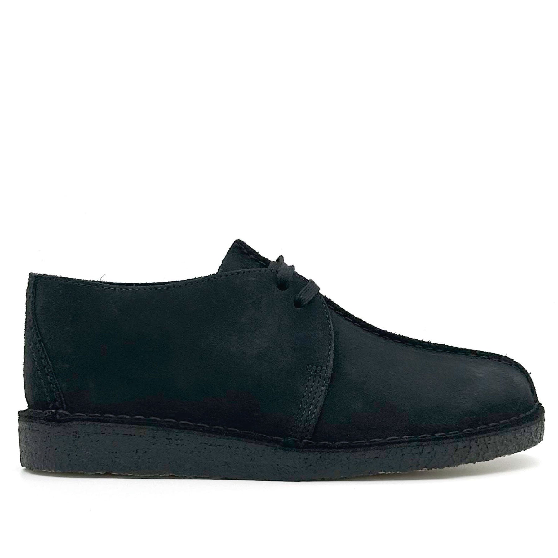 Desert Trek Black Suede
