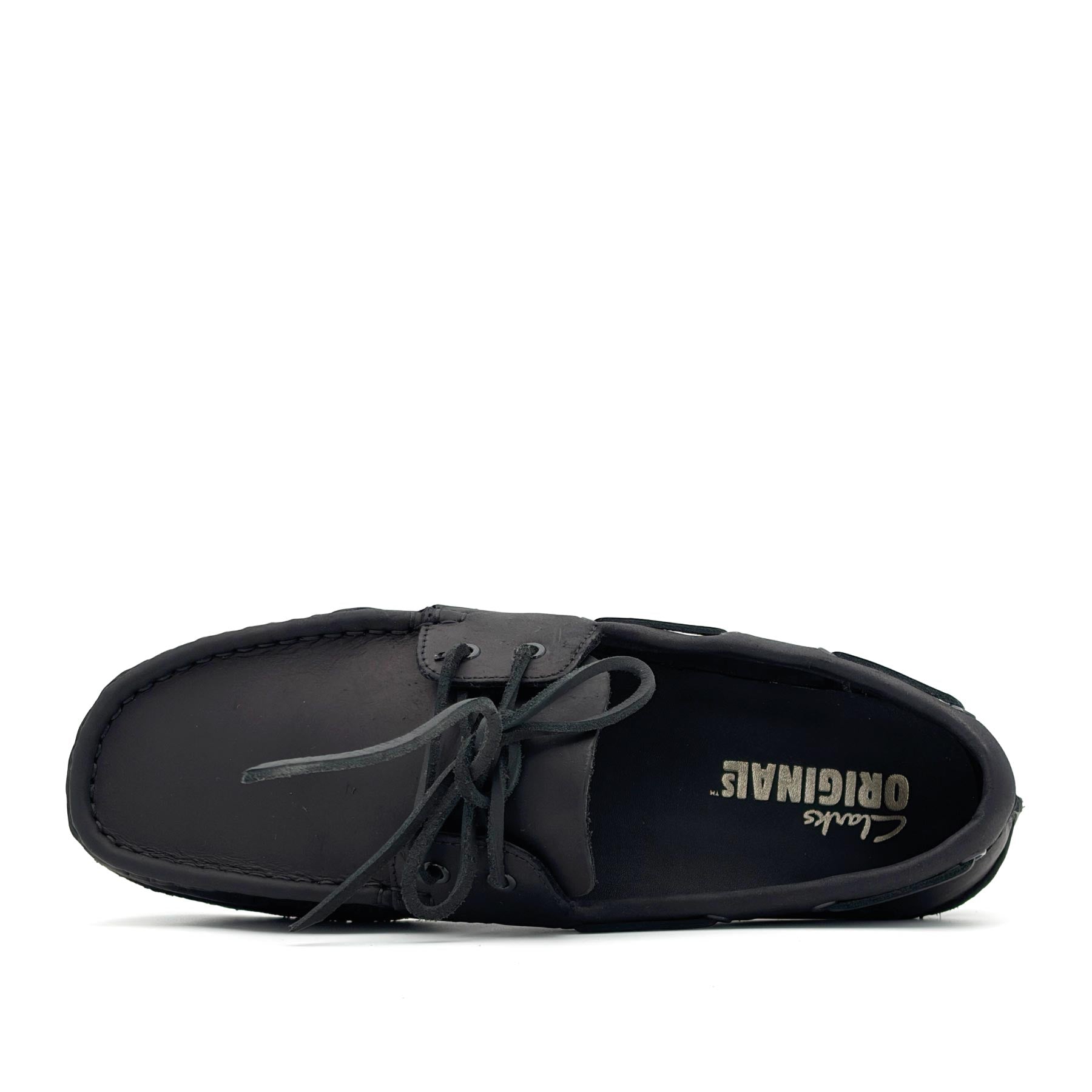 Godney Boat G Black Leather