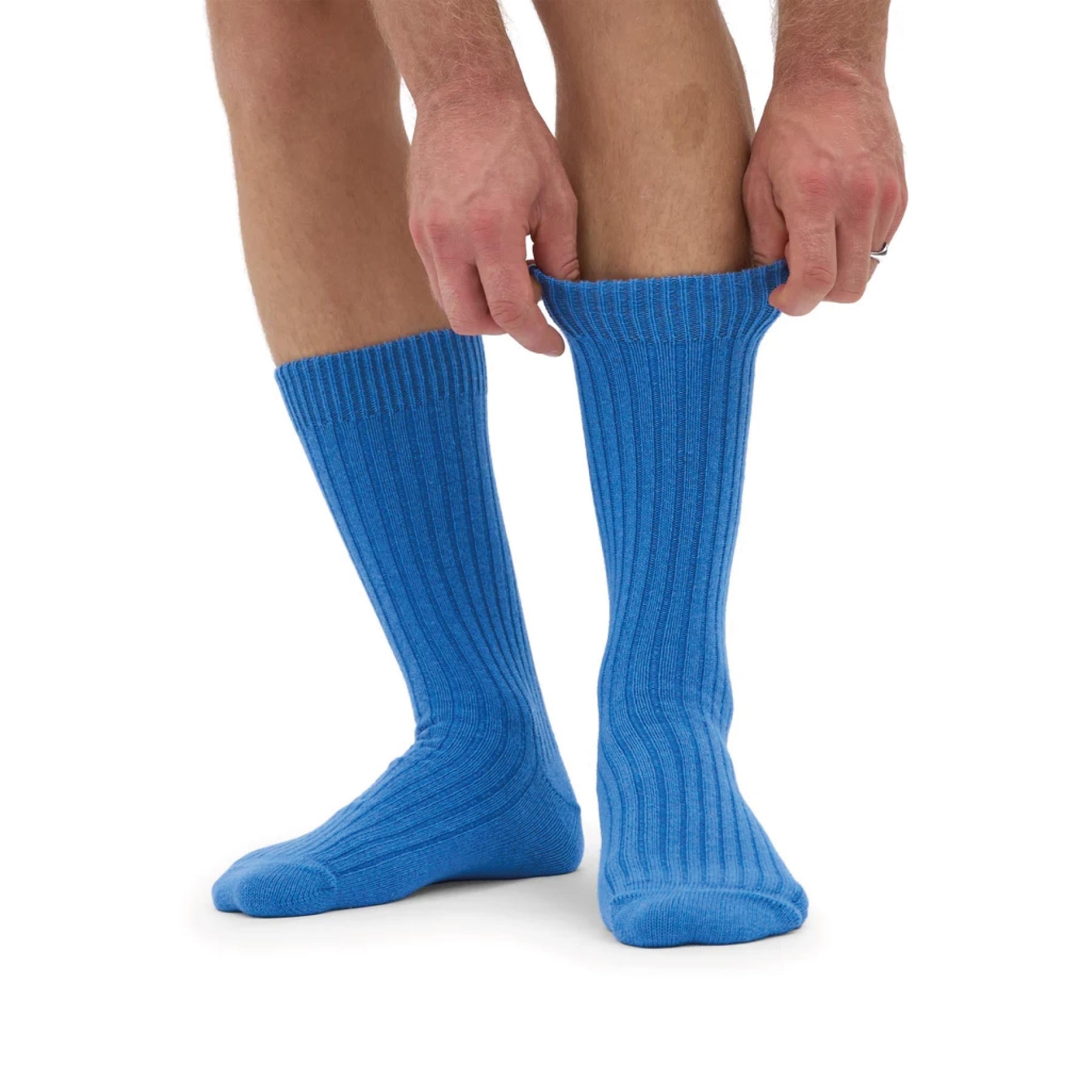 Merino Wool Sock Pacific Blue