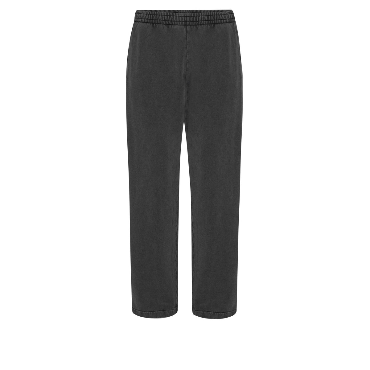 Organic Straight Leg Sweatpants Faded Black